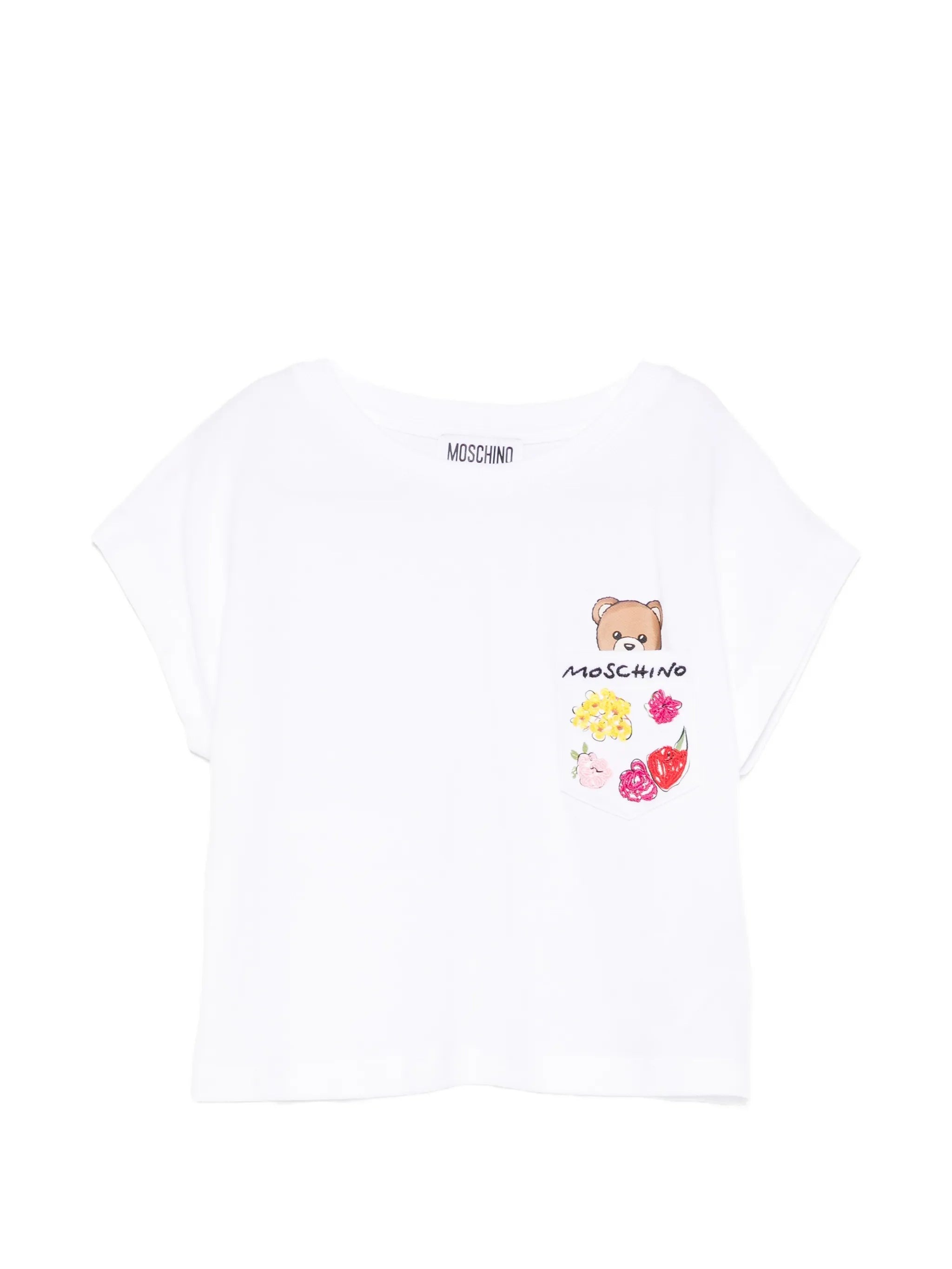 Moschino Moschino Teddy Bear-detail T-shirt