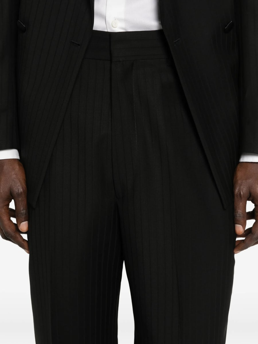 Reveres 1949 Reveres 1949 Shawl-lapel Striped Suit, view 3
