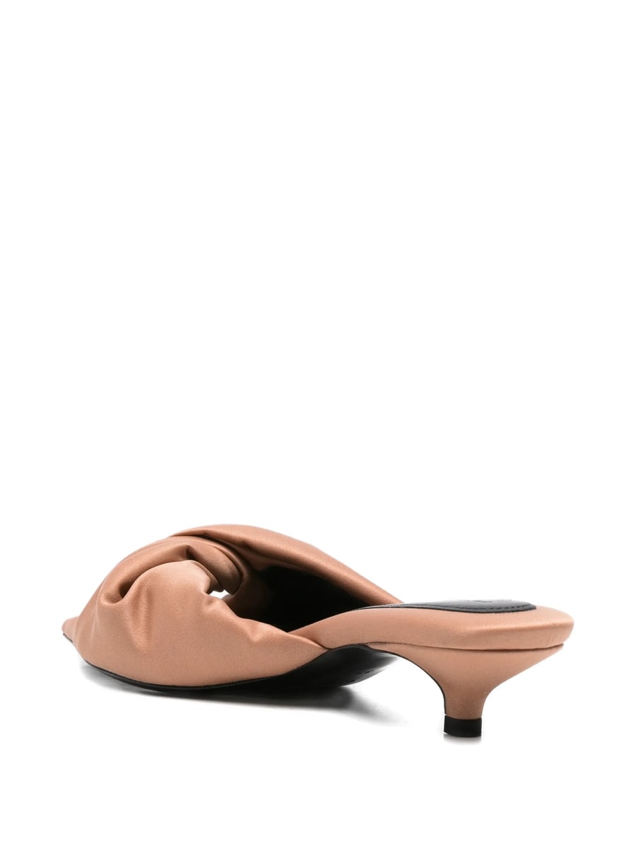 Carven Carven Pointed-toe Twisted Heeled Sandals, view 4