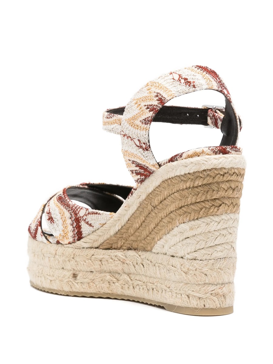 Missoni Missoni Woven-platform Espadrilles, view 2