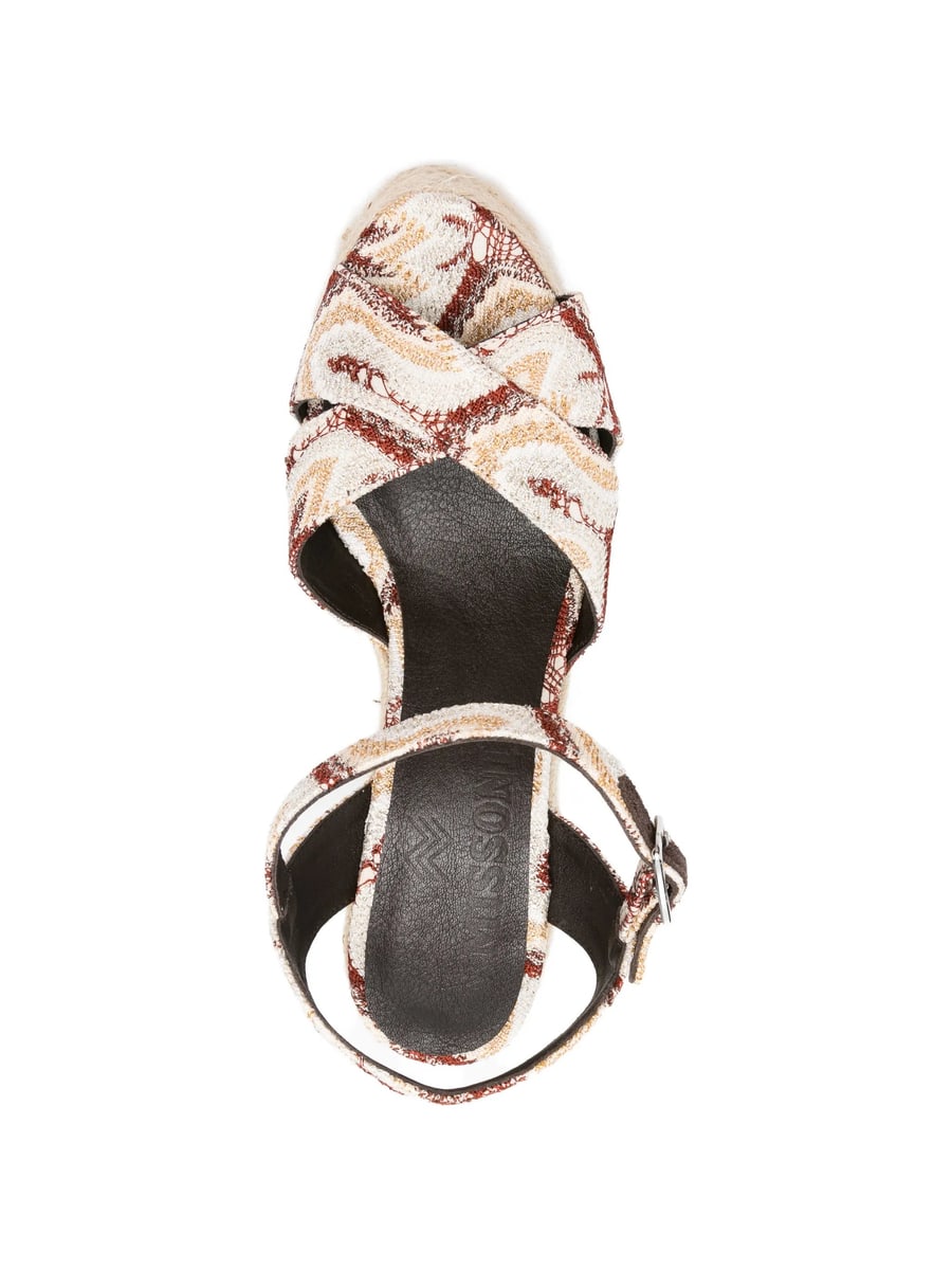 Missoni Missoni Woven-platform Espadrilles, view 3