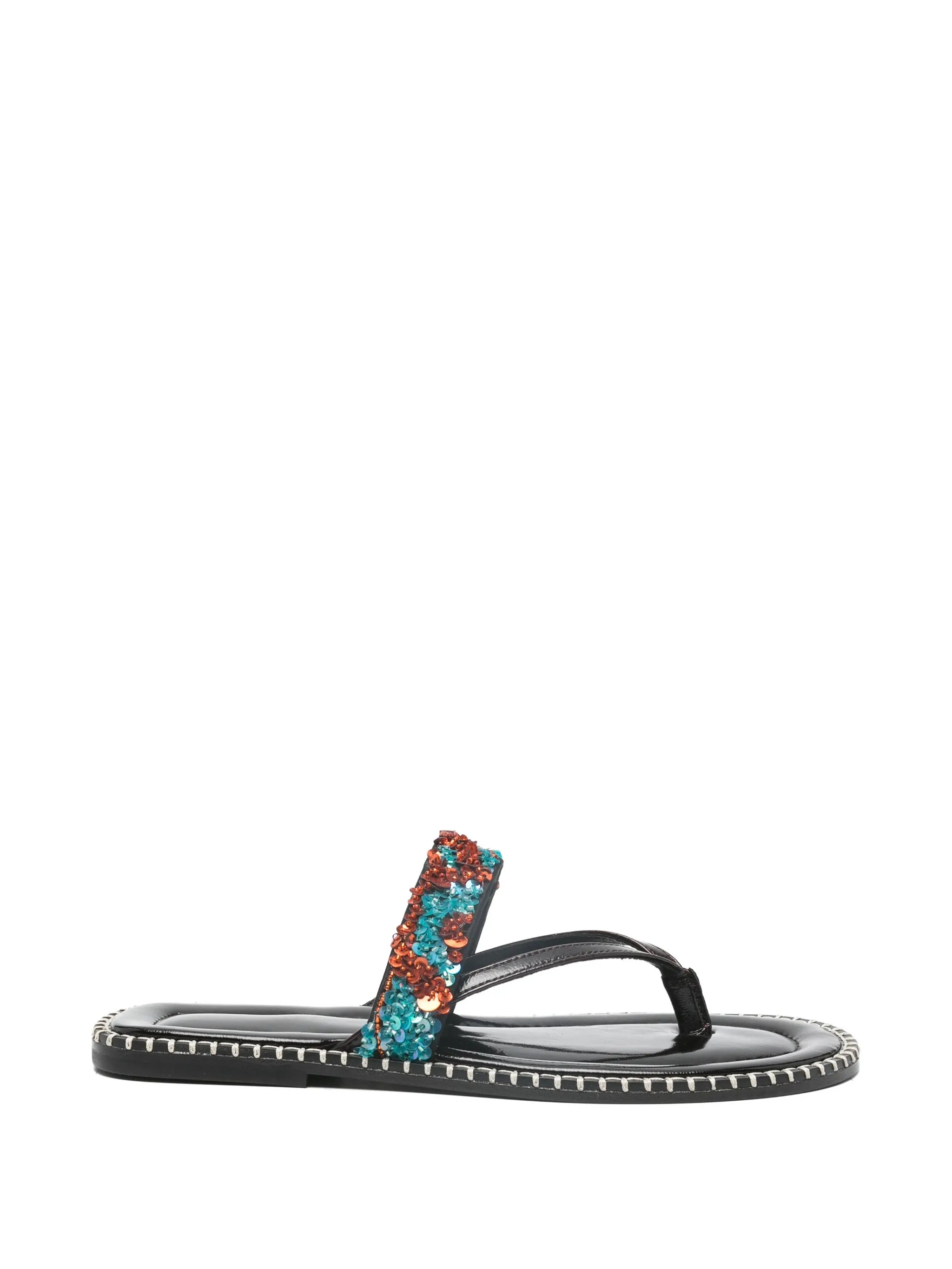 Dries Van Noten Dries Van Noten Sequin-embellishment Sandals