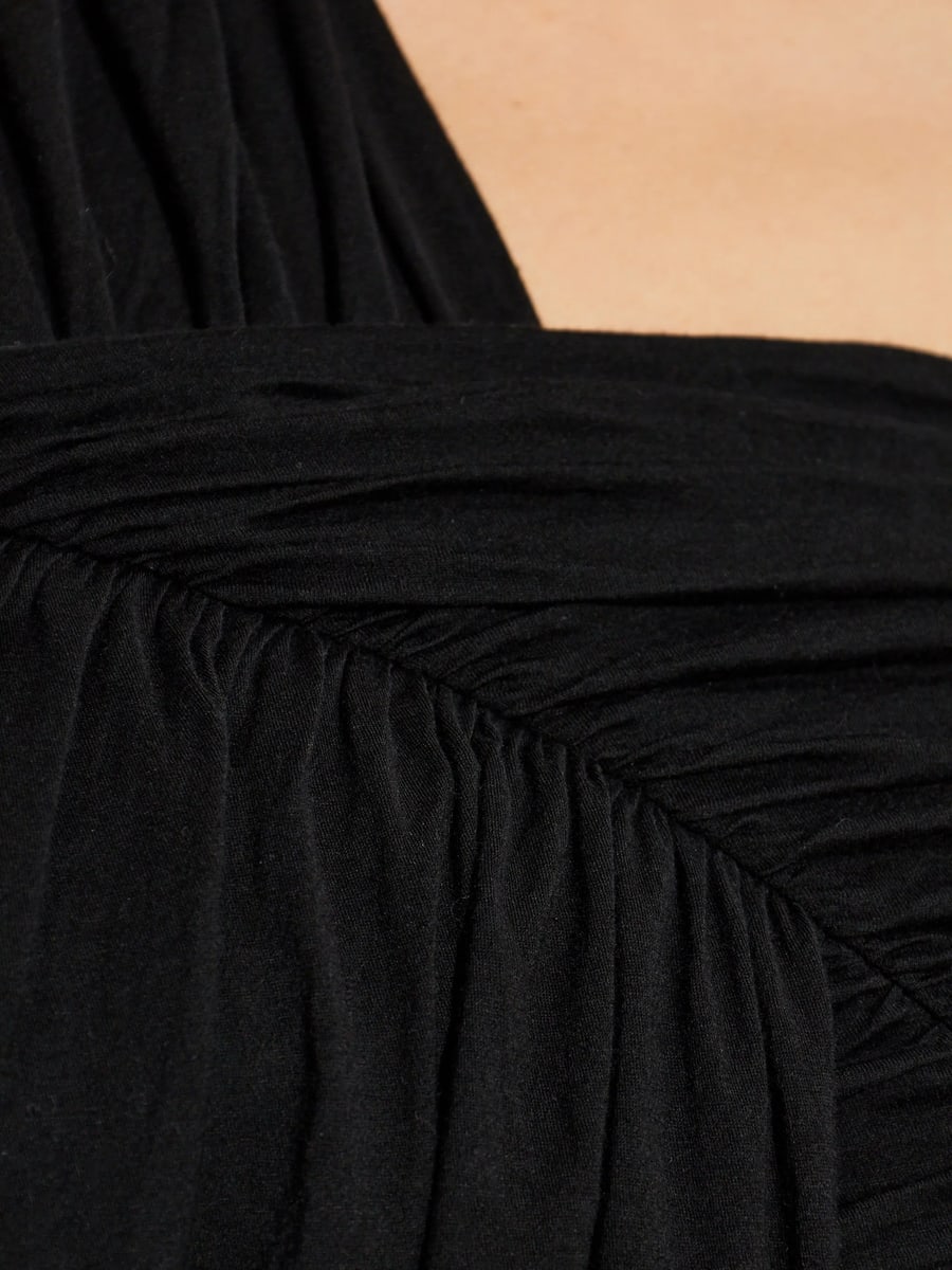 Rick Owens DRKSHDW Rick Owens Drkshdw Draped One-shoulder Top, view 5
