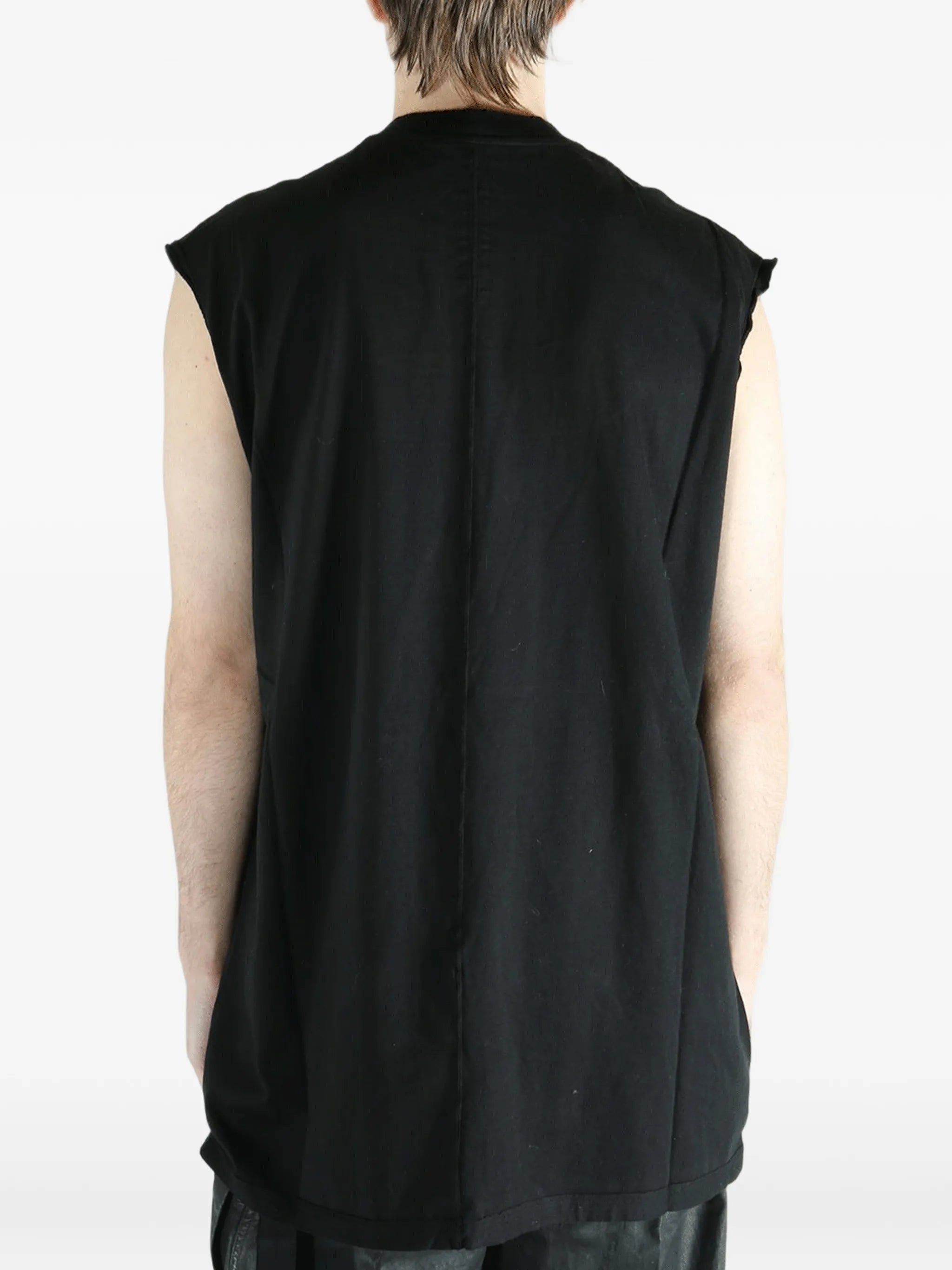 Rick Owens DRKSHDW Rick Owens Drkshdw Sleeveless Mock-neck Top, view 2