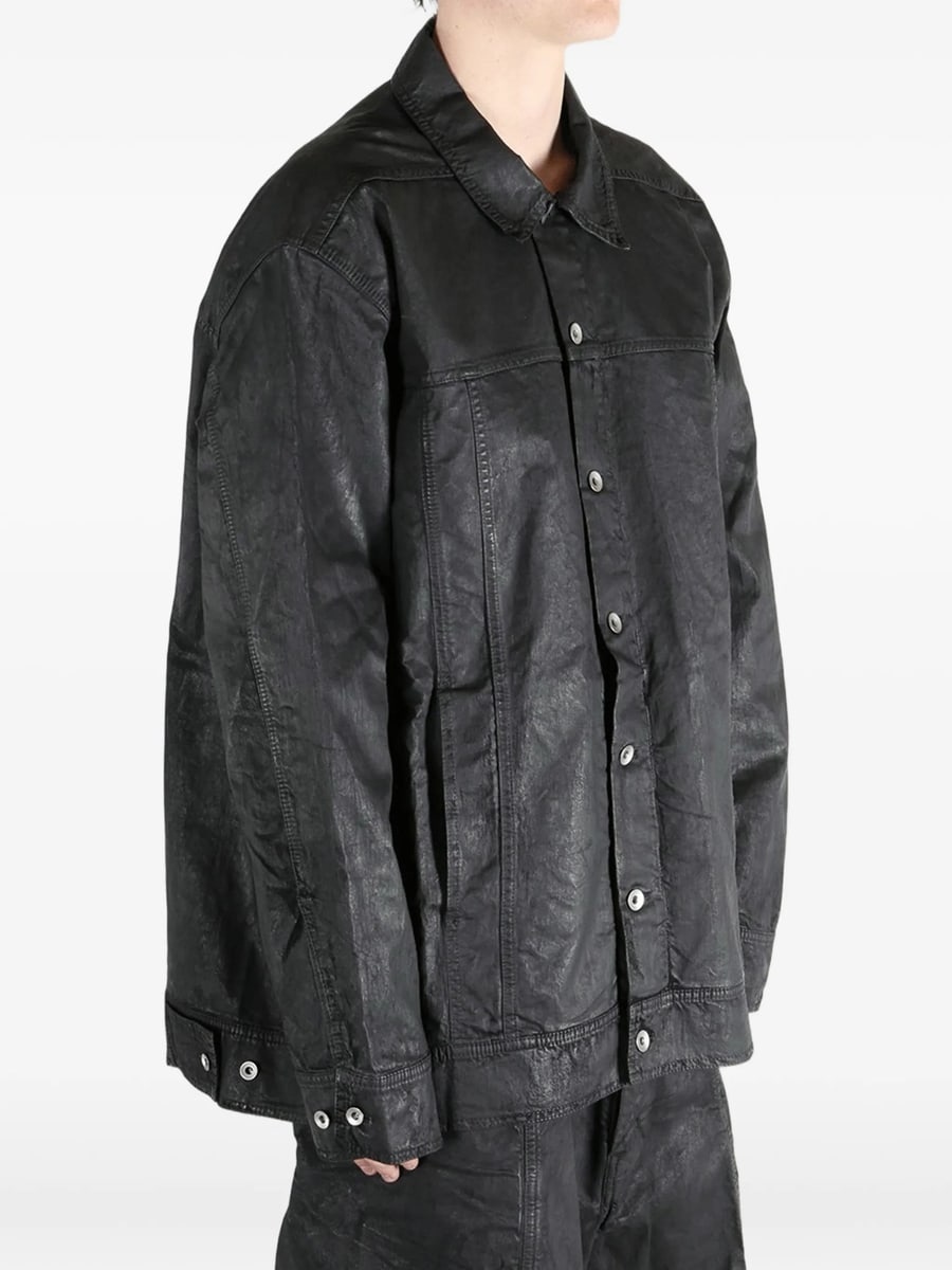 Rick Owens DRKSHDW Rick Owens Drkshdw Button-up Jacket, view 3