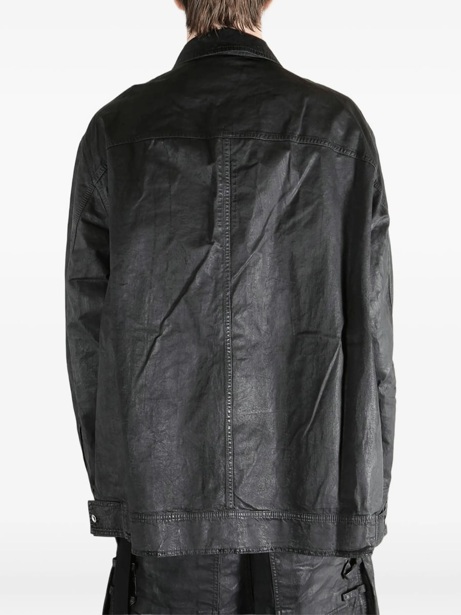 Rick Owens DRKSHDW Rick Owens Drkshdw Button-up Jacket, view 5