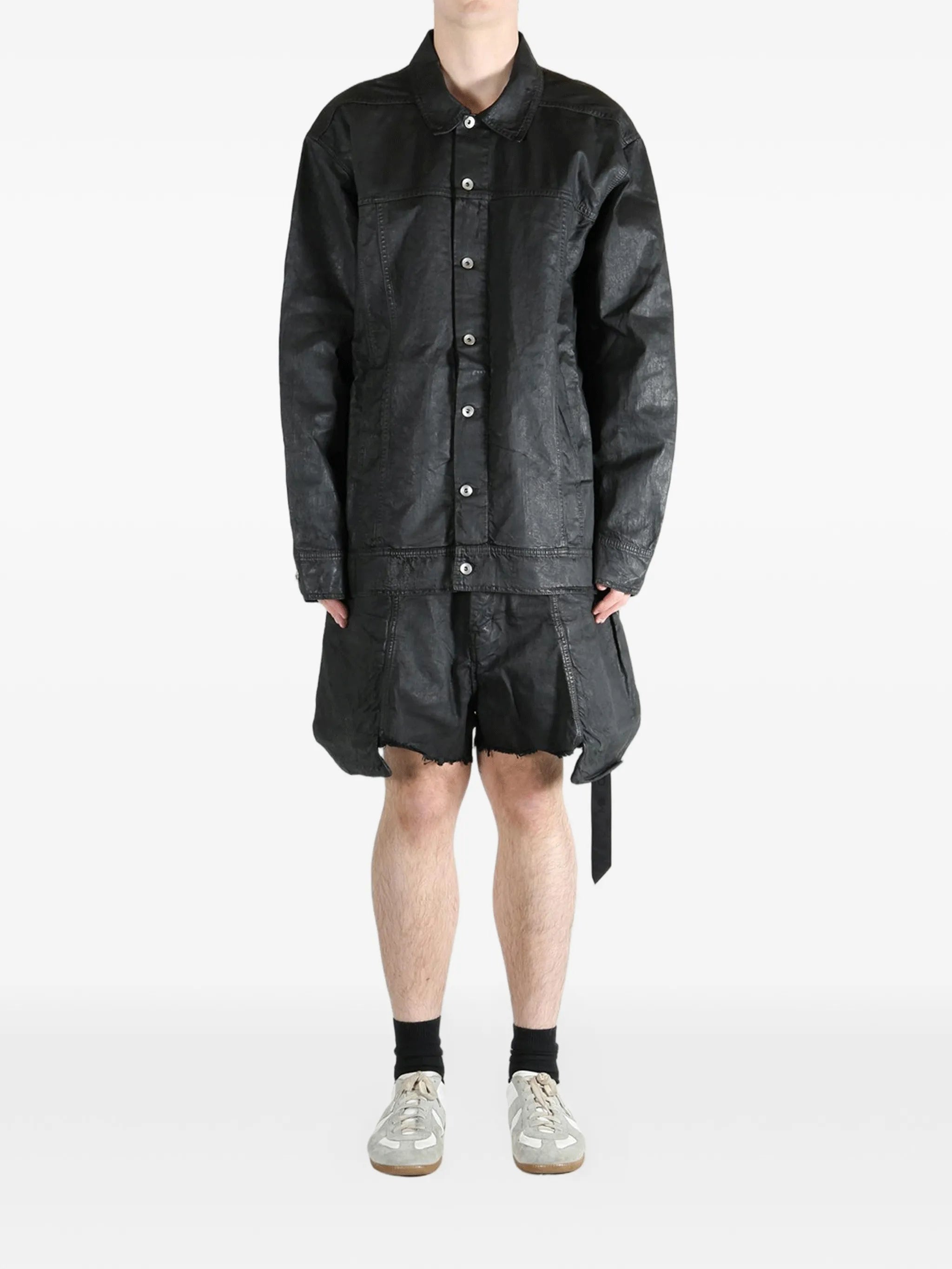 Rick Owens DRKSHDW Rick Owens Drkshdw Button-up Jacket, view 2