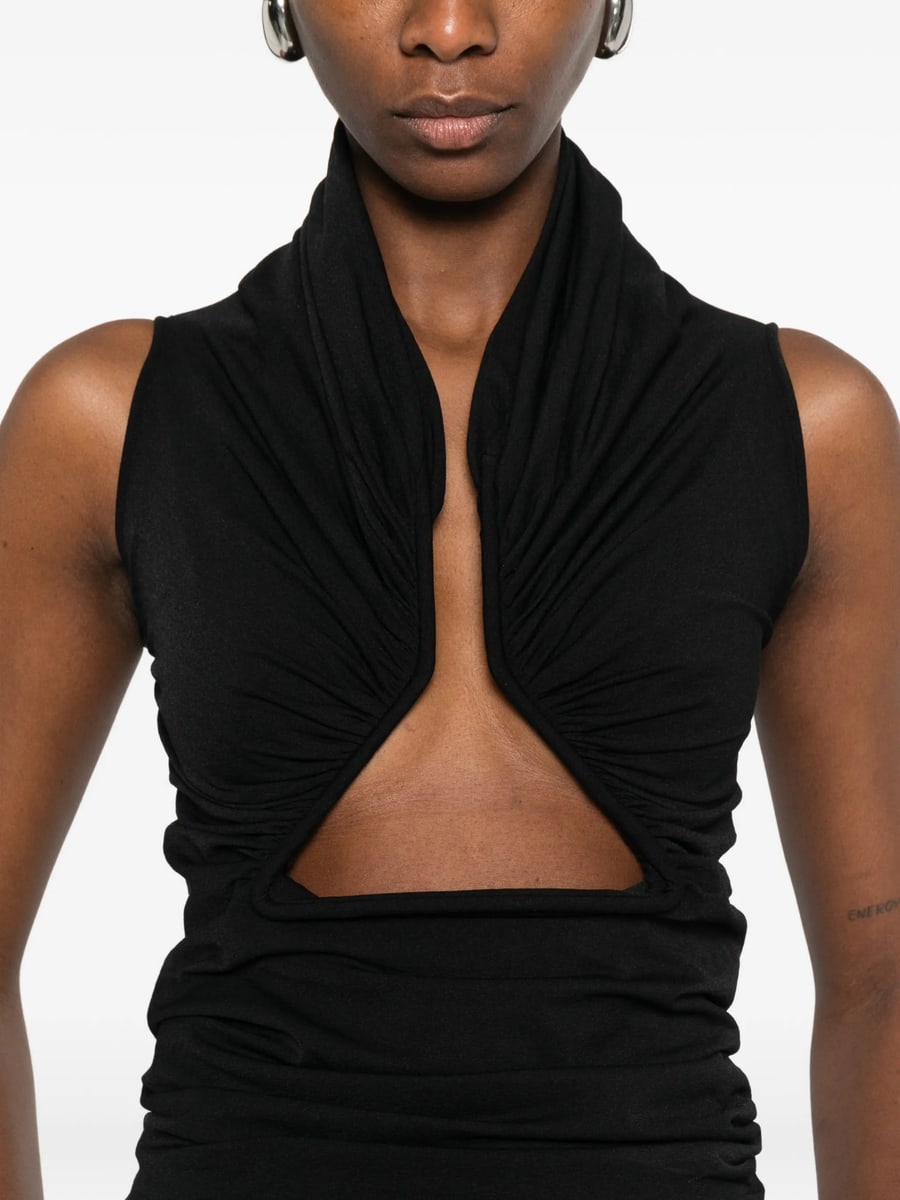 Rick Owens Rick Owens Draped Jersey Top, view 2