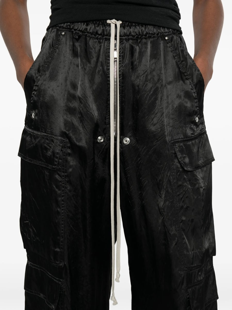 Rick Owens Rick Owens Cargobelas Drawstring Trousers, view 5
