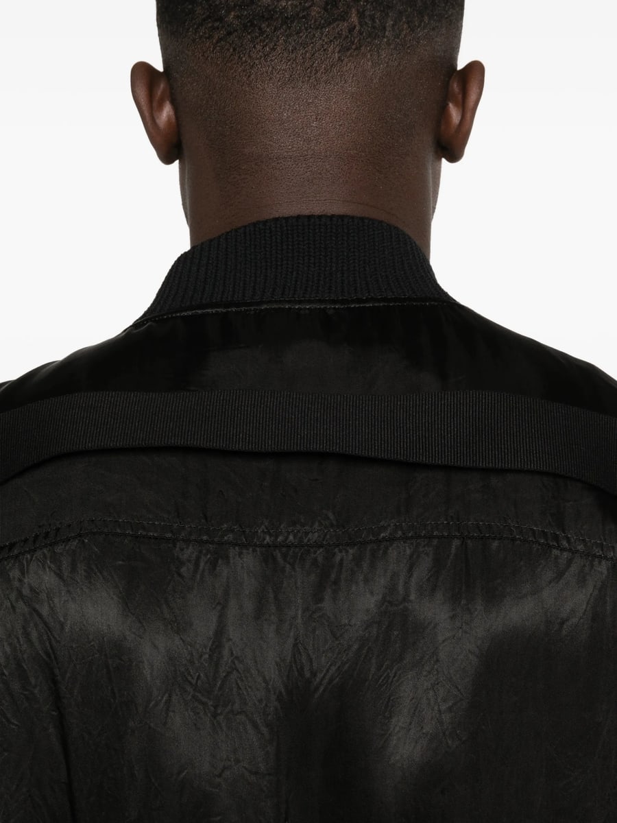 Rick Owens Rick Owens Zip Bomber Jacket, view 2