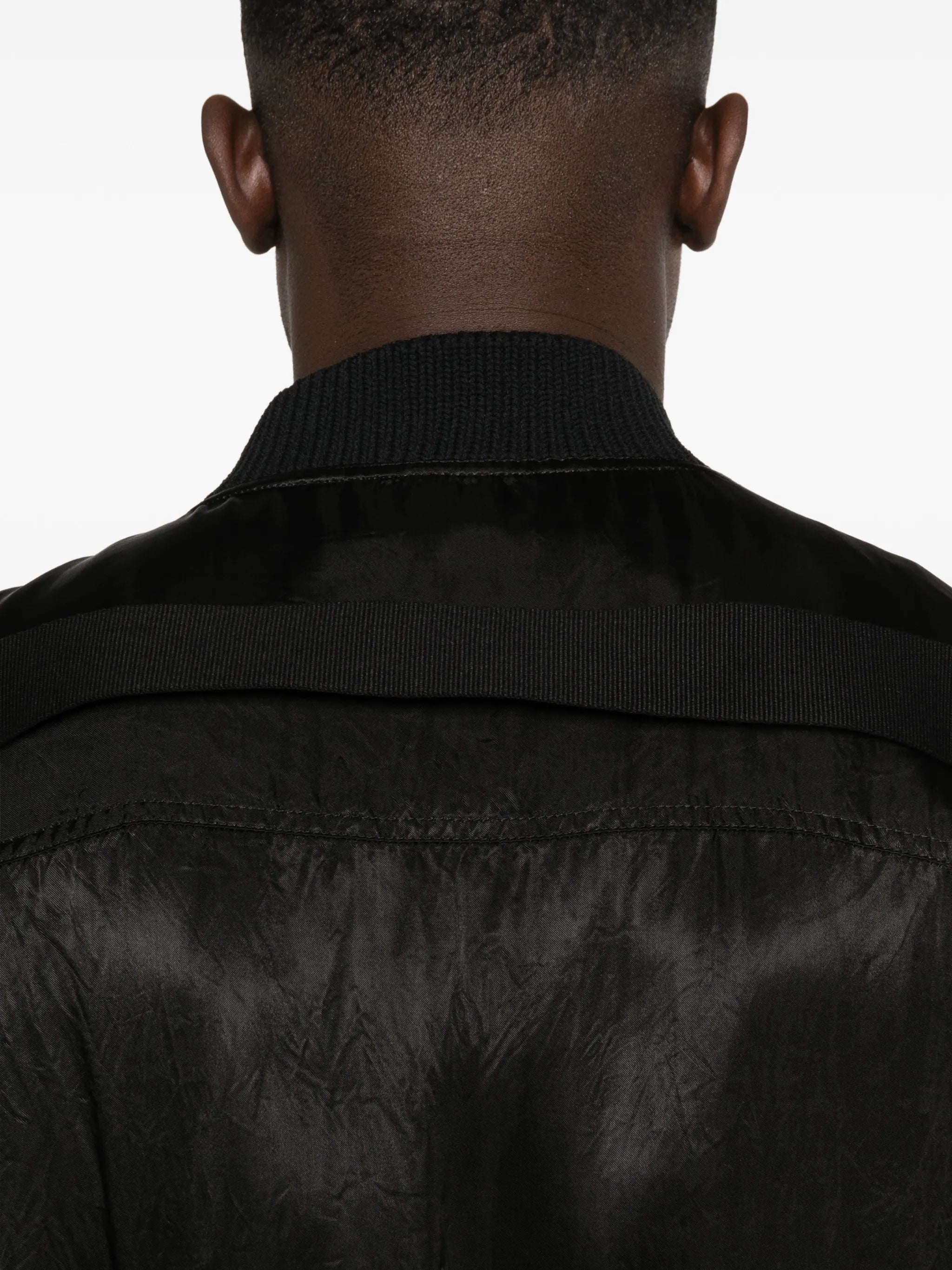 Rick Owens Rick Owens Zip Bomber Jacket, view 2