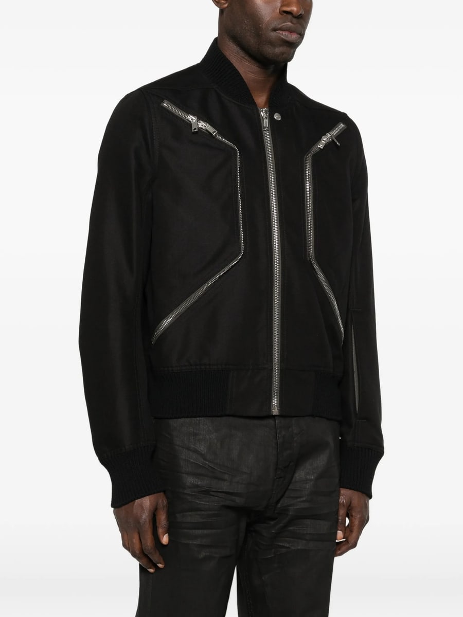 Rick Owens Rick Owens Zip-fastening Bomber Jacket, view 2
