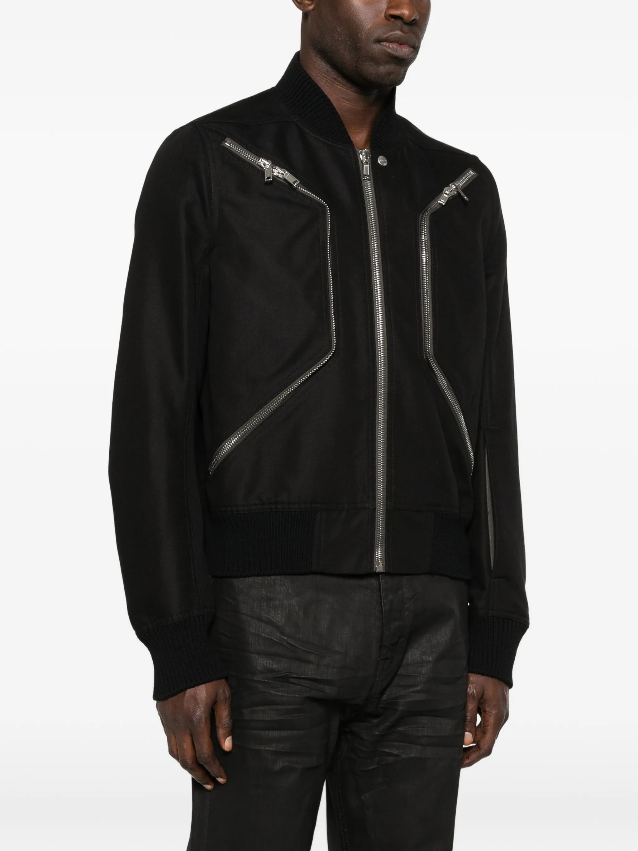 Rick Owens Rick Owens Zip-fastening Bomber Jacket, view 2