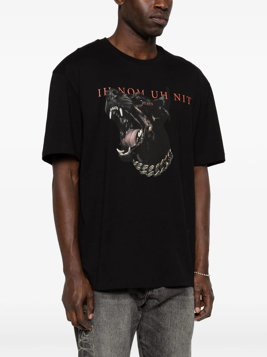 Ih Nom Uh Nit Ih Nom Uh Nit Dobermann T-shirt, view 2