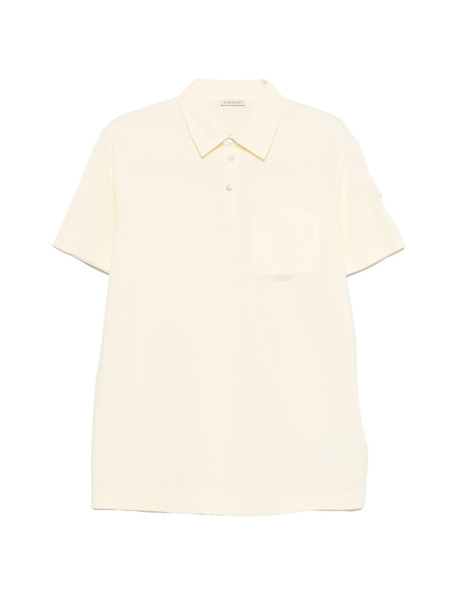 Moncler Moncler Logo-patch Polo Shirt