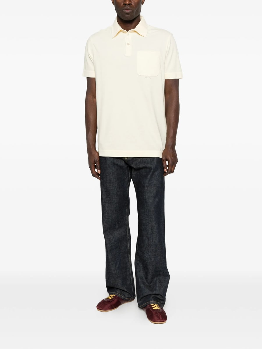 Moncler Moncler Logo-patch Polo Shirt, view 3