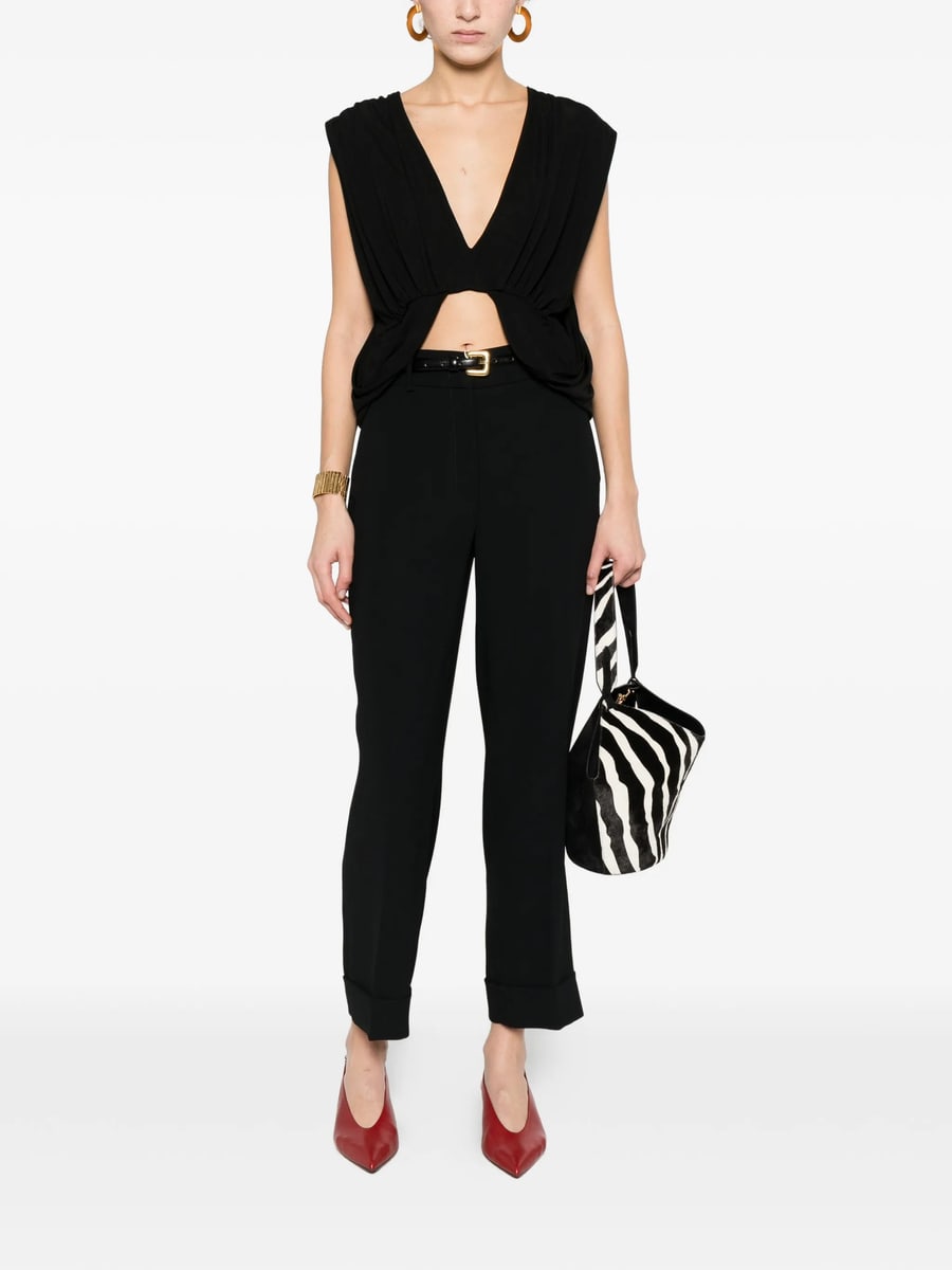 Peserico Peserico Cuff Trousers, view 4