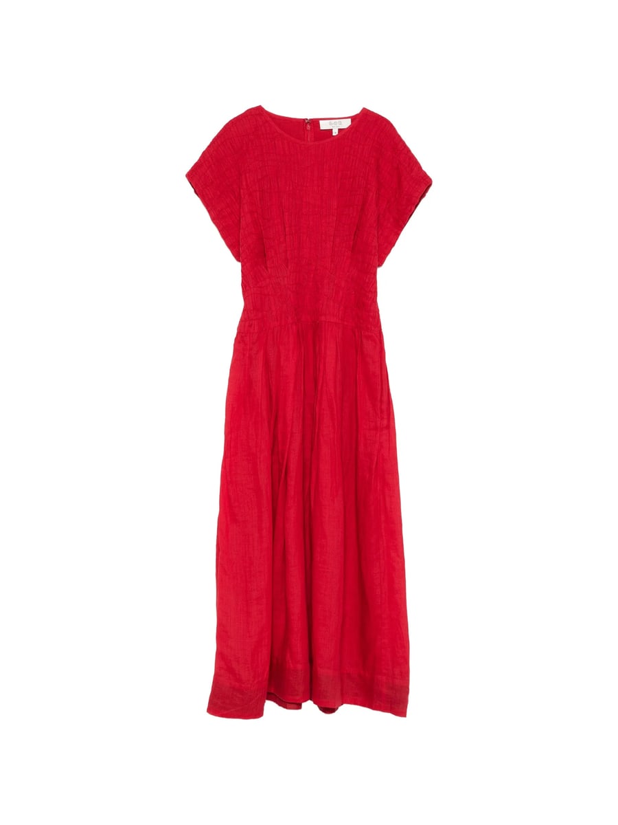 Sea Sea Textured Midi Dress
