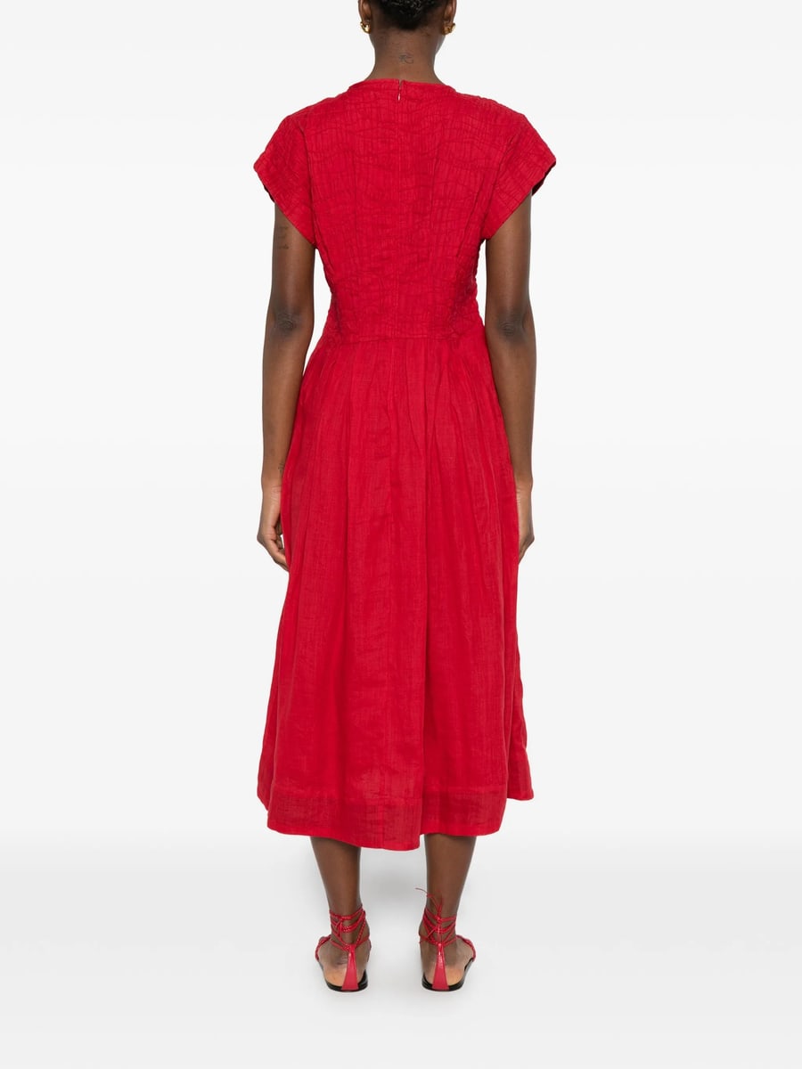 Sea Sea Textured Midi Dress, view 2