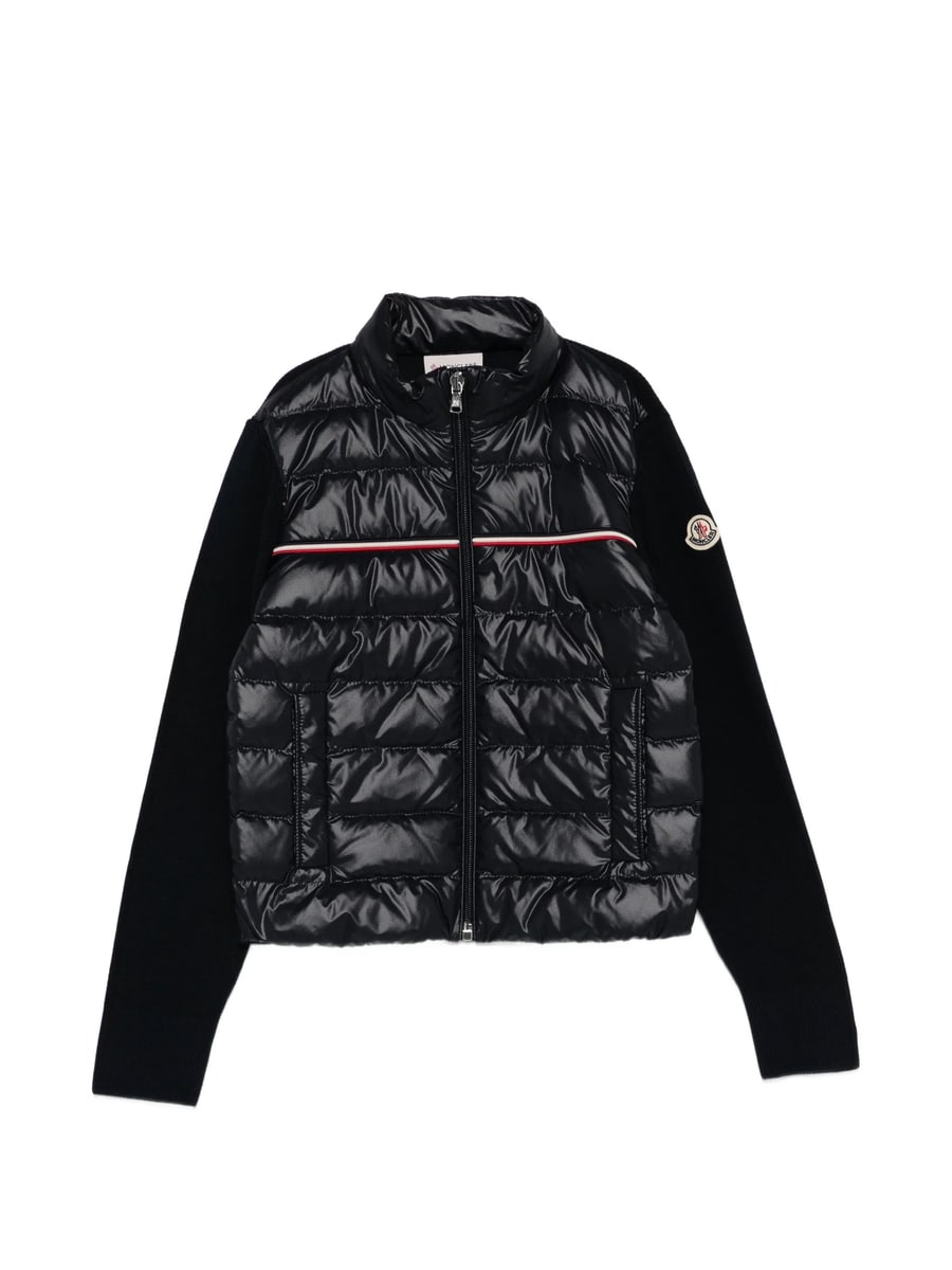 Moncler Moncler Padded Stripe Cardigan