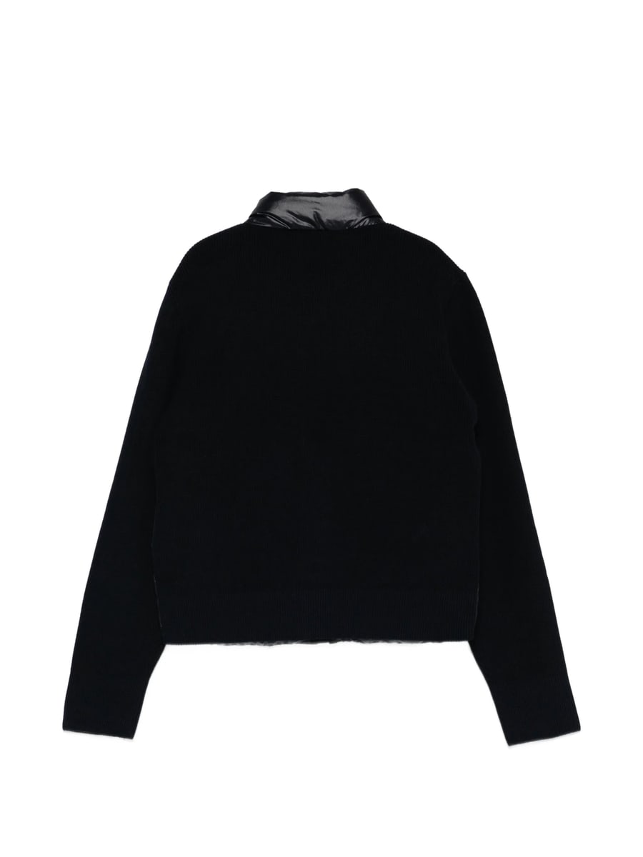 Moncler Moncler Padded Stripe Cardigan, view 2
