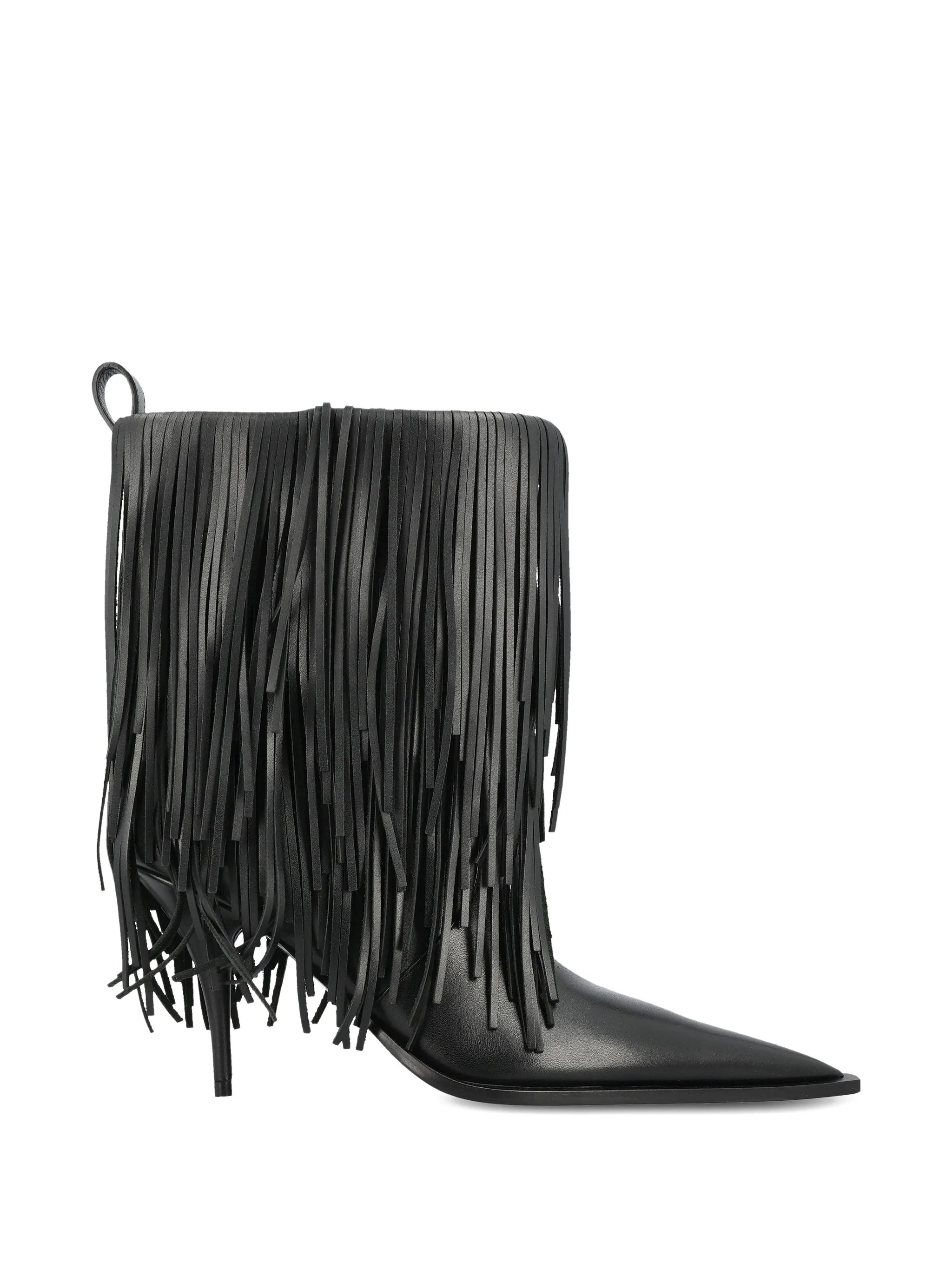 Balenciaga Balenciaga Fringed-embellishment Boots