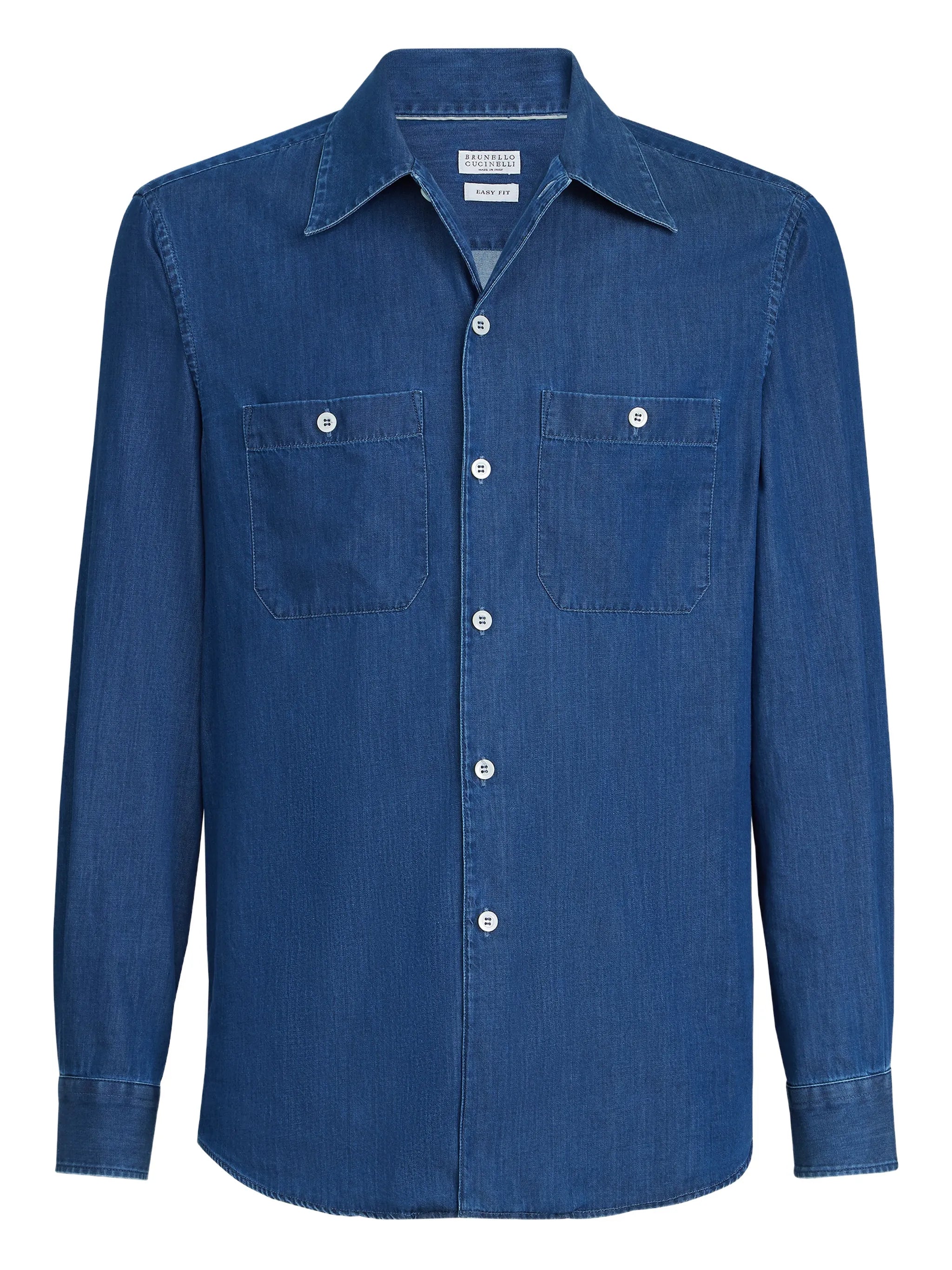 Brunello Cucinelli Brunello Cucinelli Chest-pockets Long-sleeve Shirt