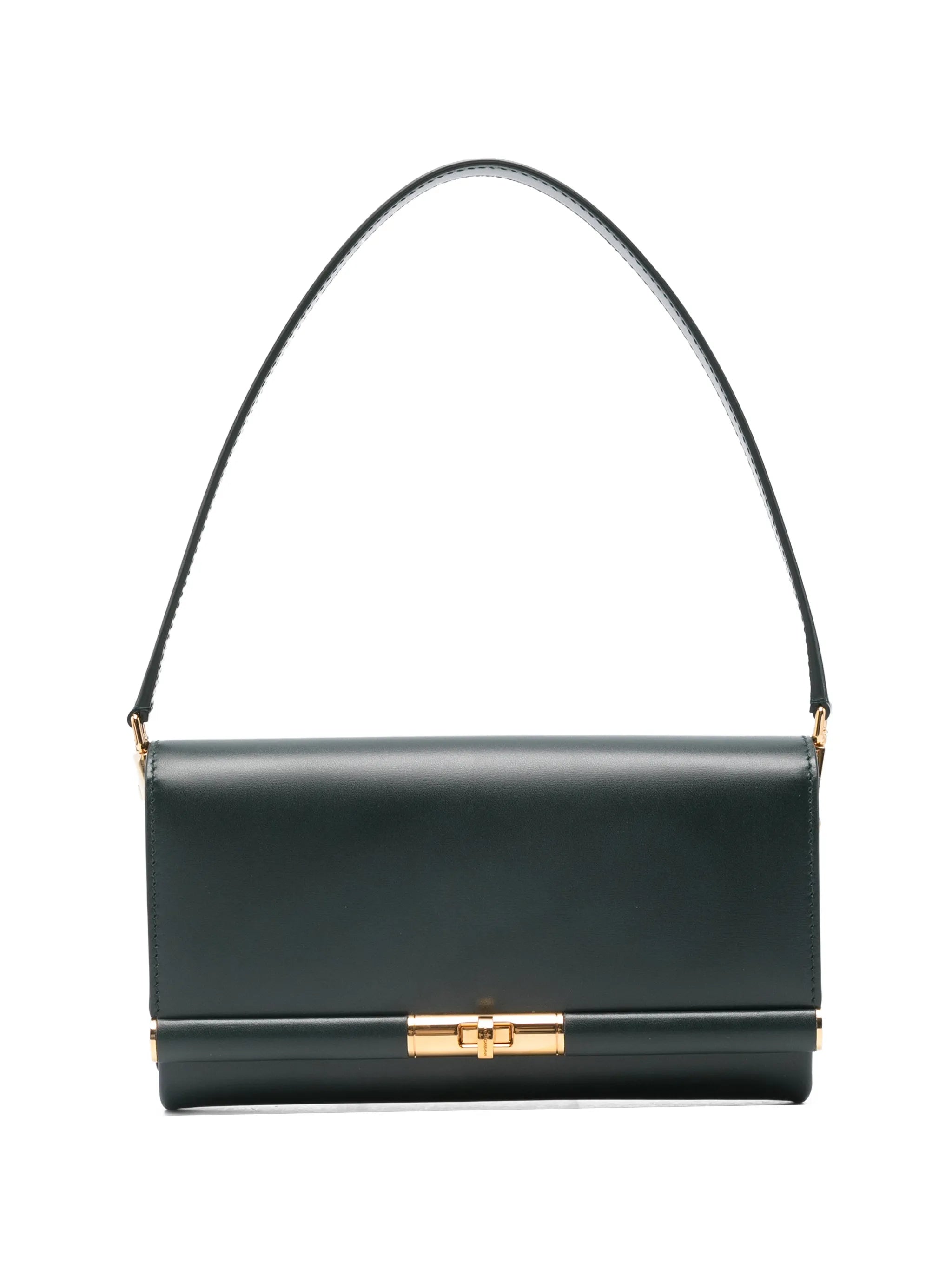 Dolce & Gabbana Dolce & Gabbana Marlene Gold-tone Hardware Shoulder Bag