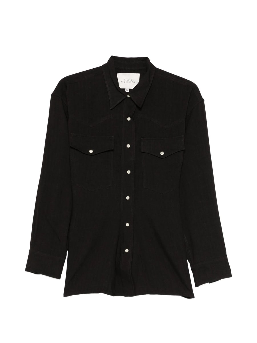 Studio Nicholson Studio Nicholson Buttoned Pocket Shirt