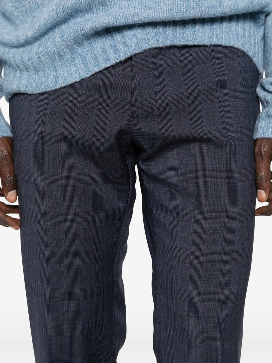 Incotex Incotex Checked Trousers, view 3
