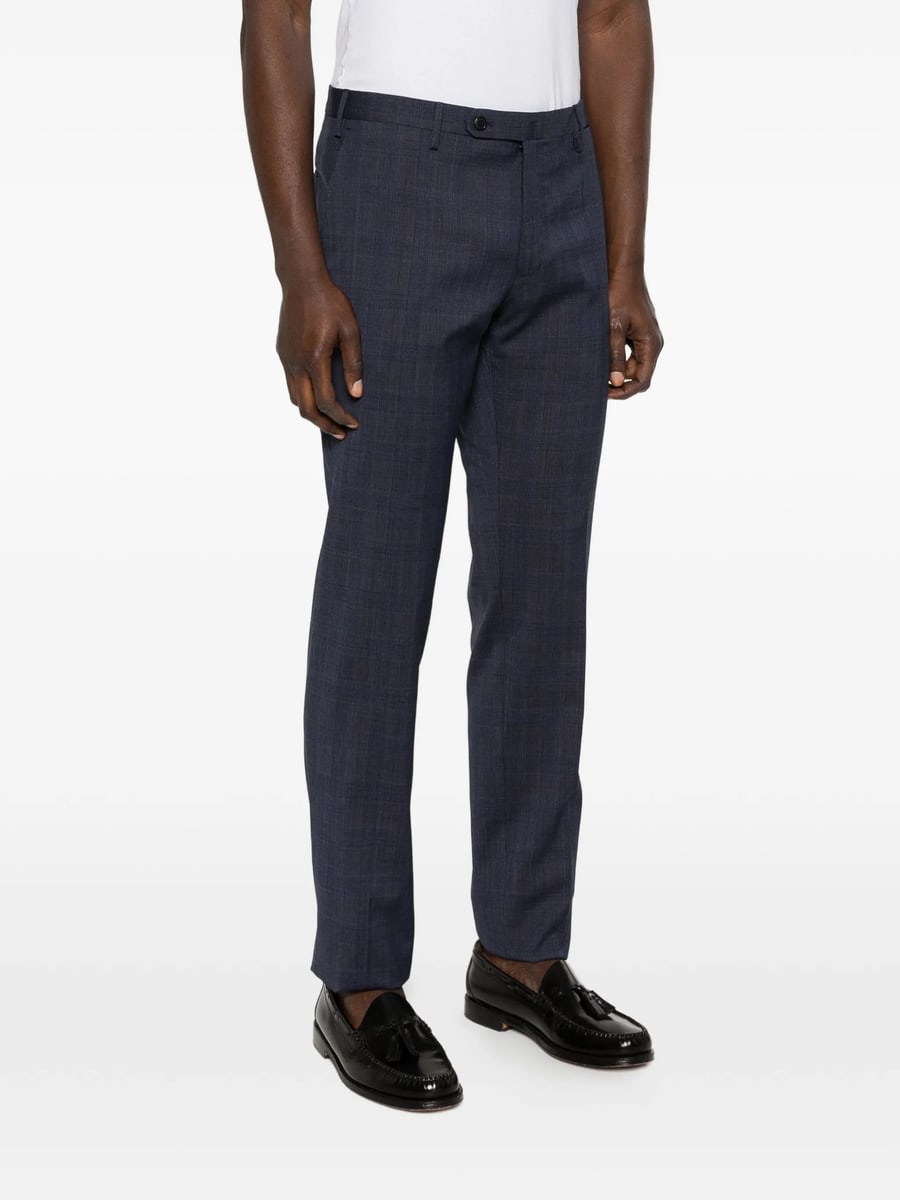 Incotex Incotex Checked Trousers, view 5