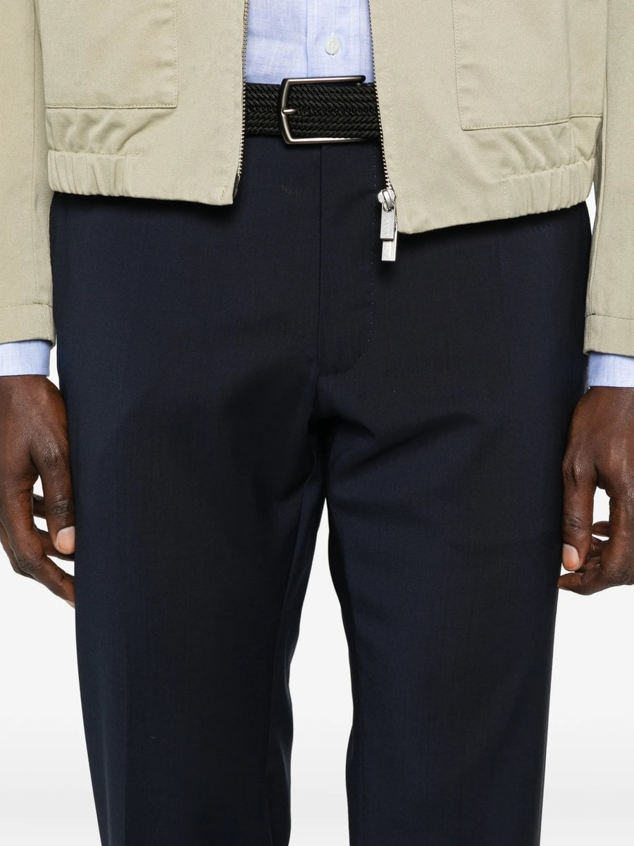 Incotex Incotex Textured Trousers, view 3