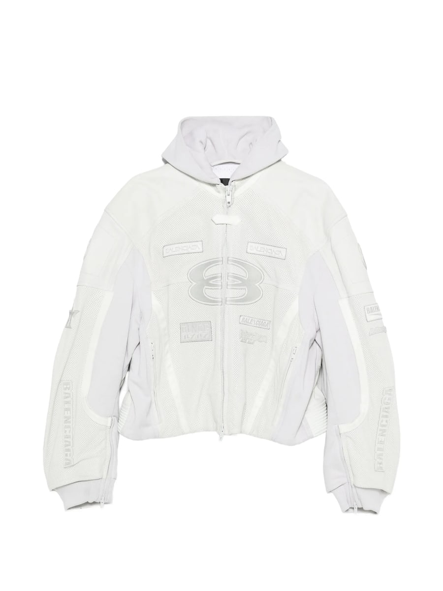 Balenciaga Balenciaga Hooded Leather Jacket