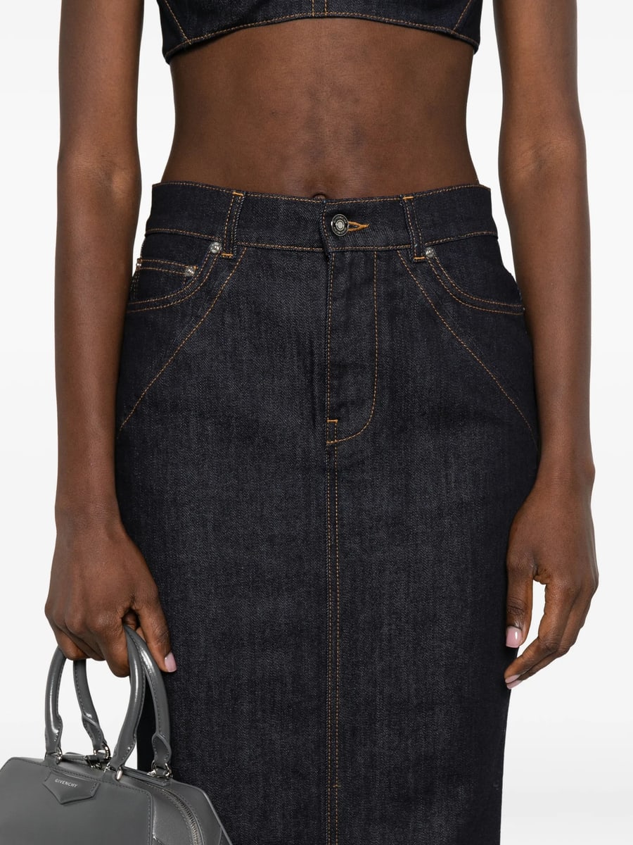 Givenchy Givenchy Seam Midi Skirt