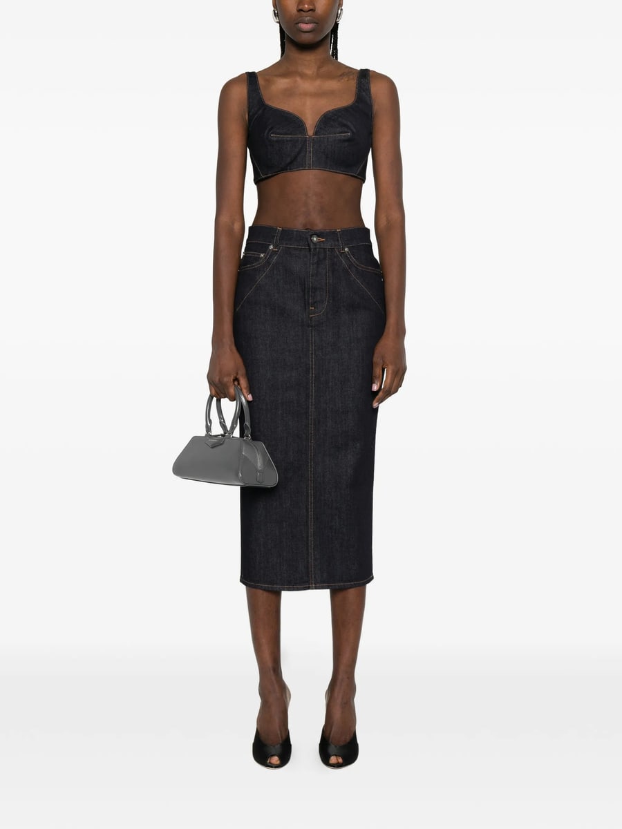 Givenchy Givenchy Seam Midi Skirt, view 4