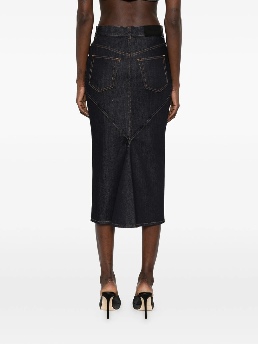 Givenchy Givenchy Seam Midi Skirt, view 5