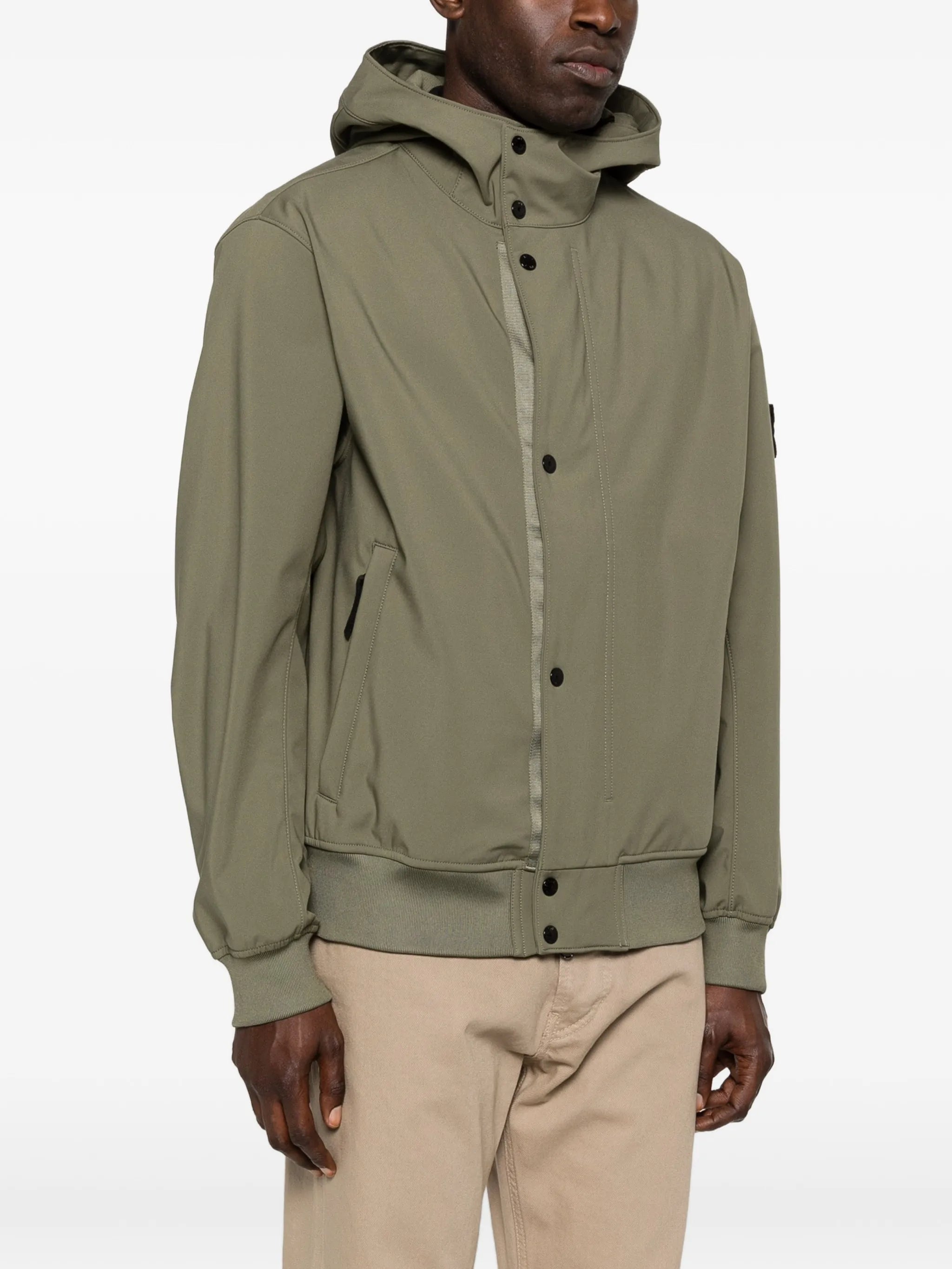 Stone Island Stone Island Hooded Jacket, view 2
