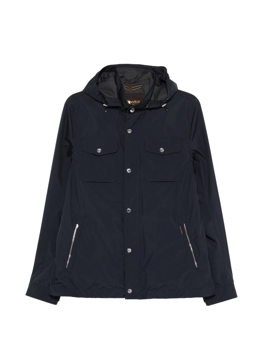 Moorer Moorer Hooded Pocket Jacket