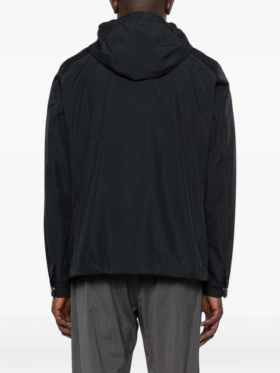 Moorer Moorer Hooded Pocket Jacket, view 3