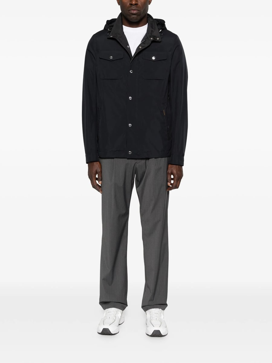 Moorer Moorer Hooded Pocket Jacket, view 5