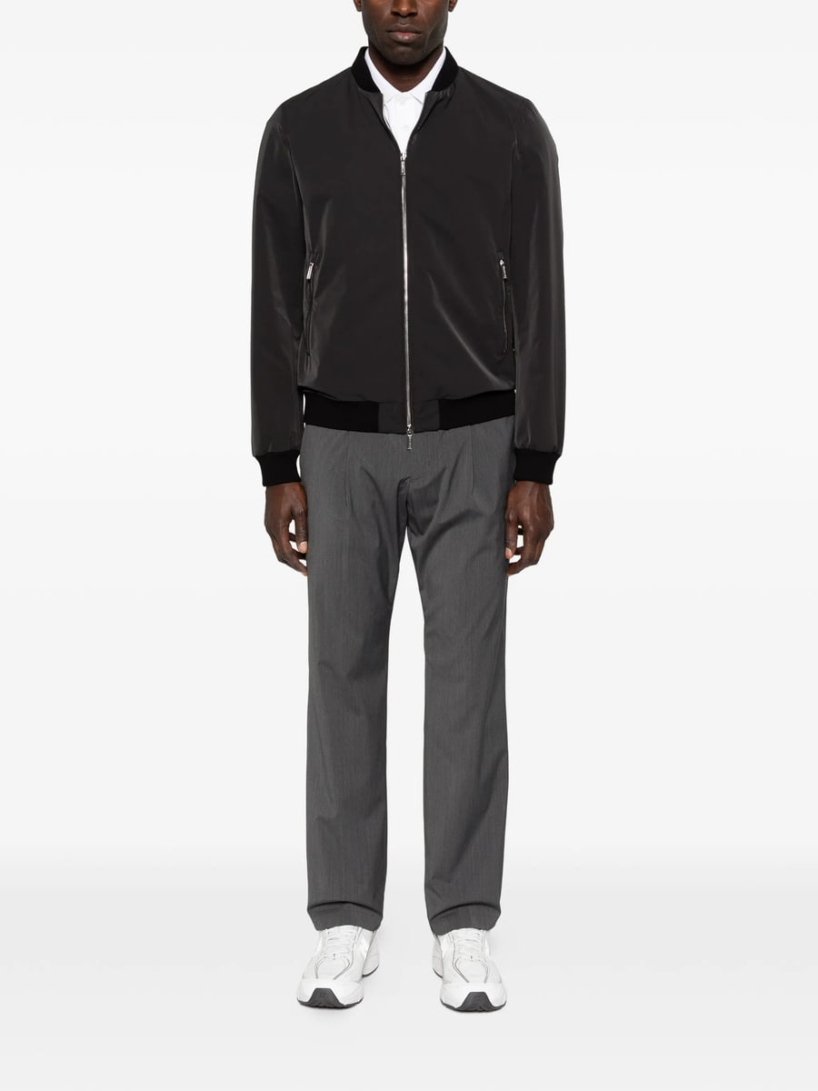 Moorer Moorer Soranod6 Zip Bomber Jacket, view 4
