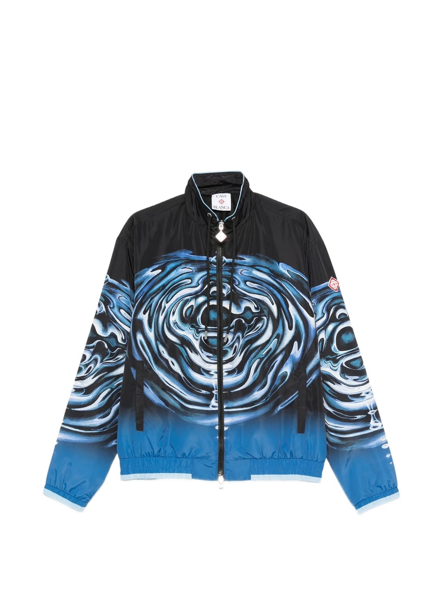 Casablanca Casablanca Graphic-print Drawstring Jacket