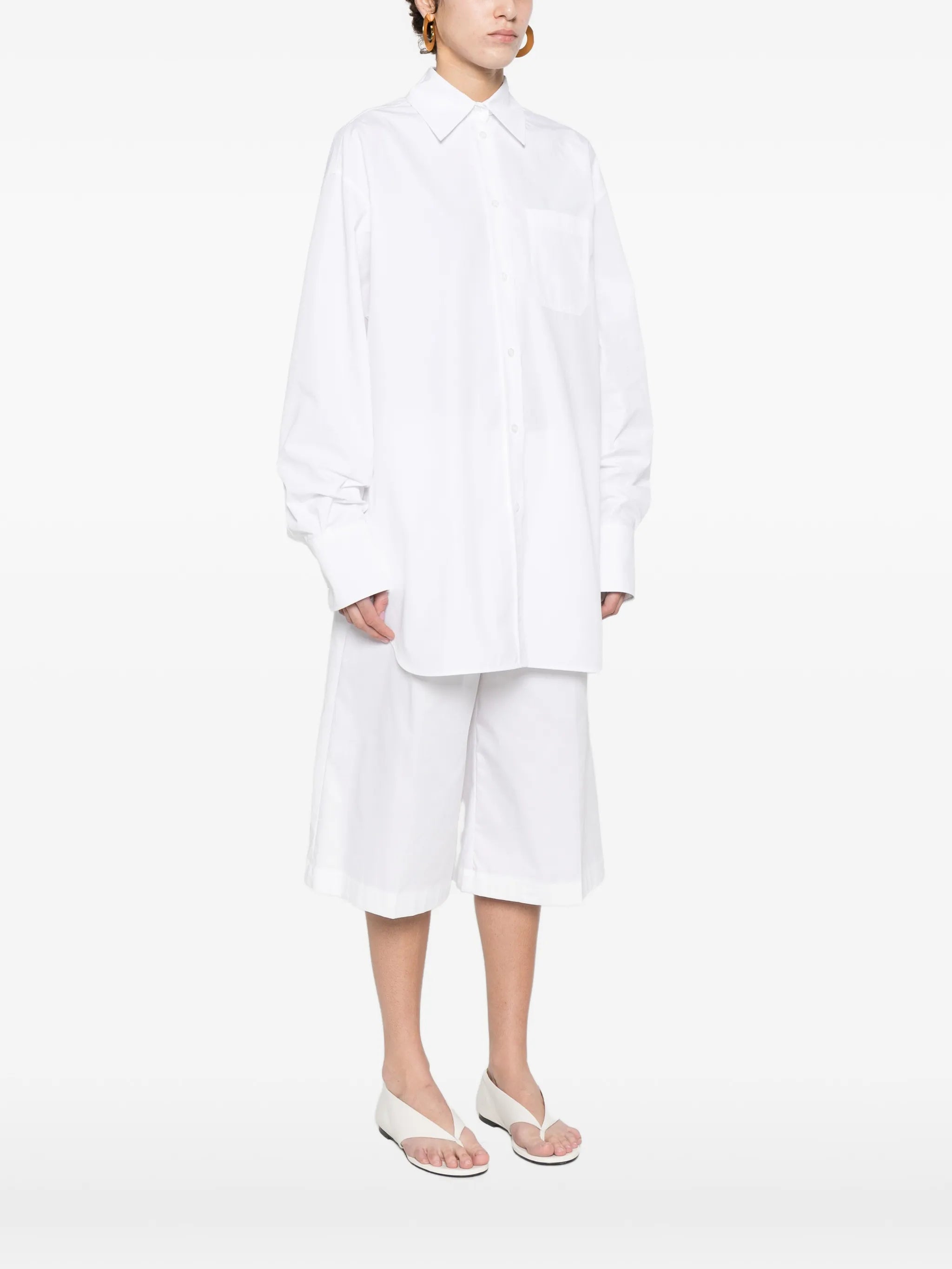 Sportmax Sportmax Spxnespola Ruffled Shirt, view 2
