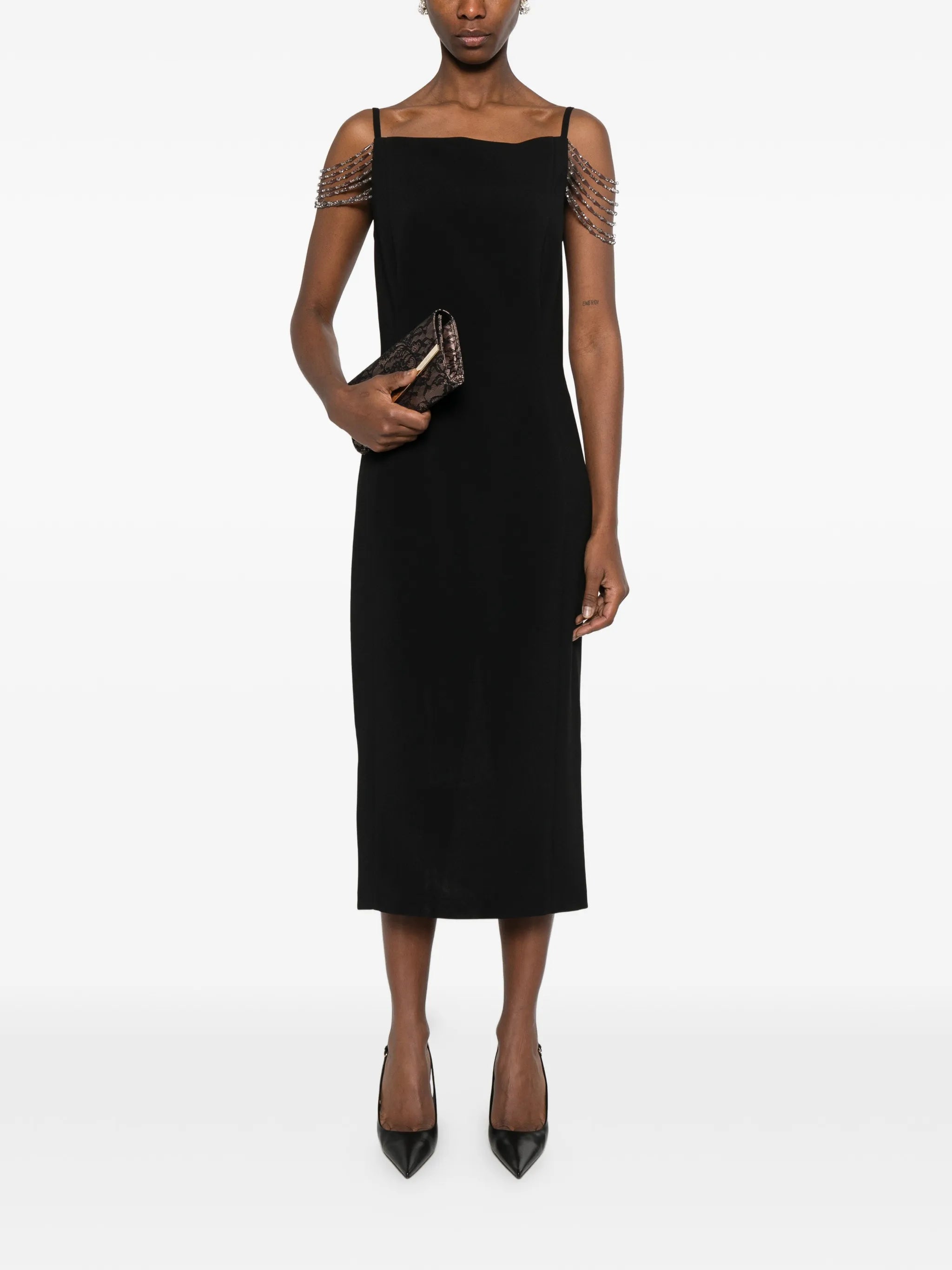 Pinko Pinko Chain Strap Dress, view 2