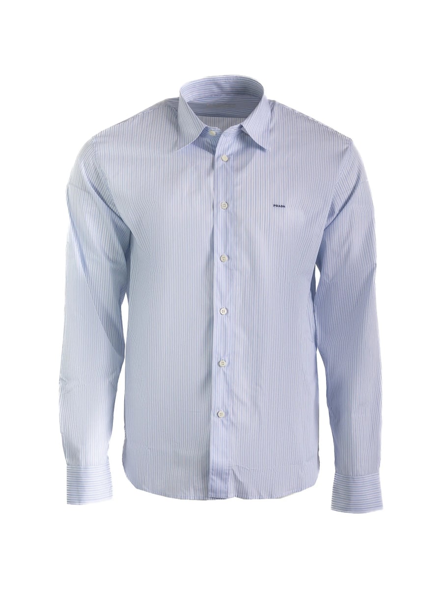 Prada Prada Striped-pattern Long-sleeve Shirt