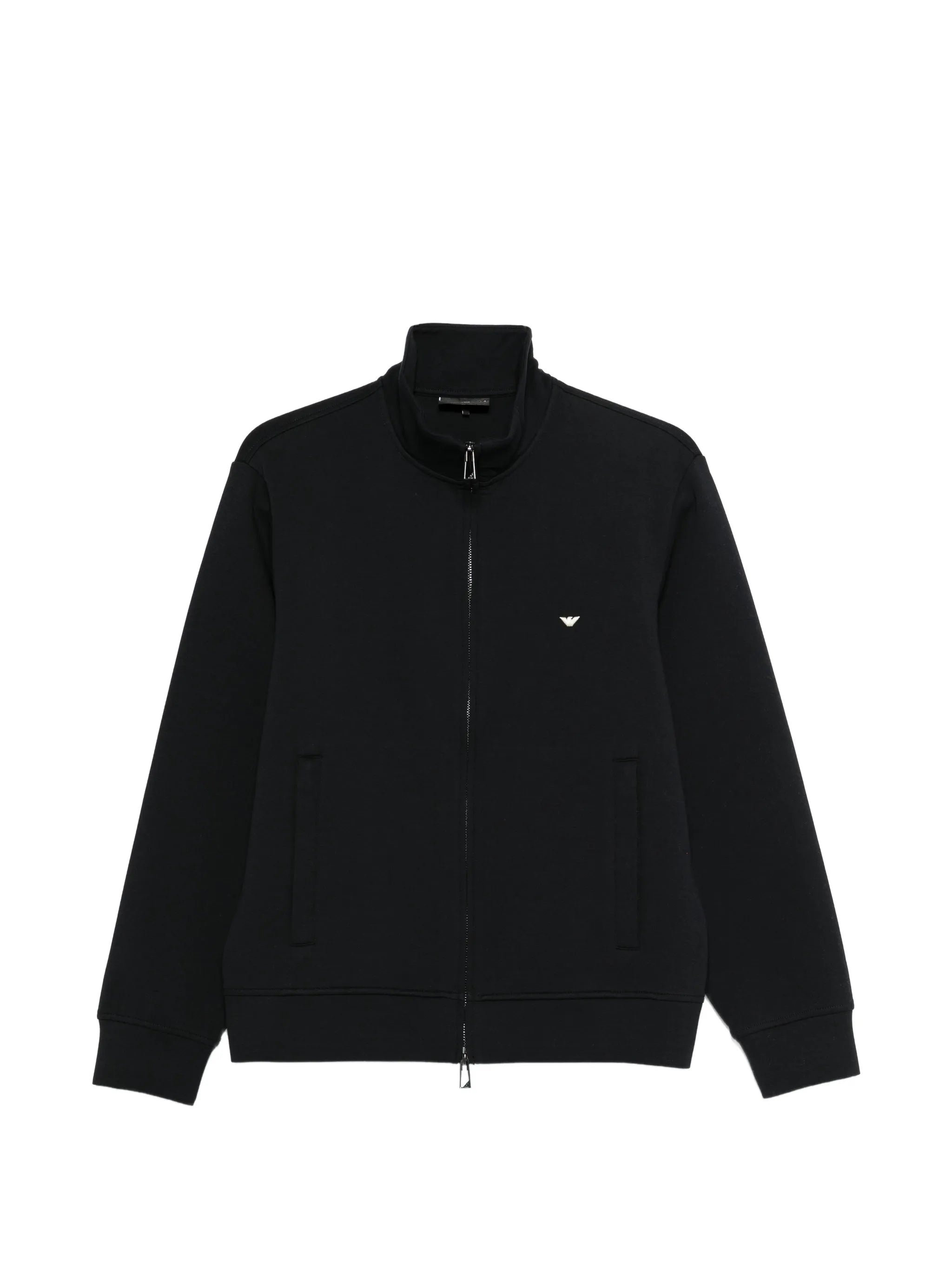 Emporio Armani Emporio Armani Zip Mock-neck Sweatshirt