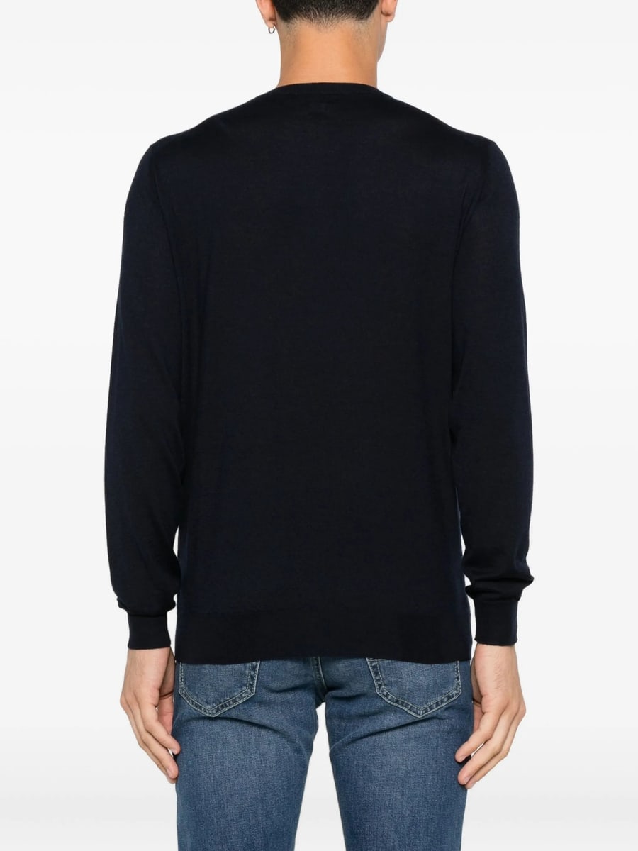 Fedeli Fedeli Round-neck Long-sleeve Top, view 3