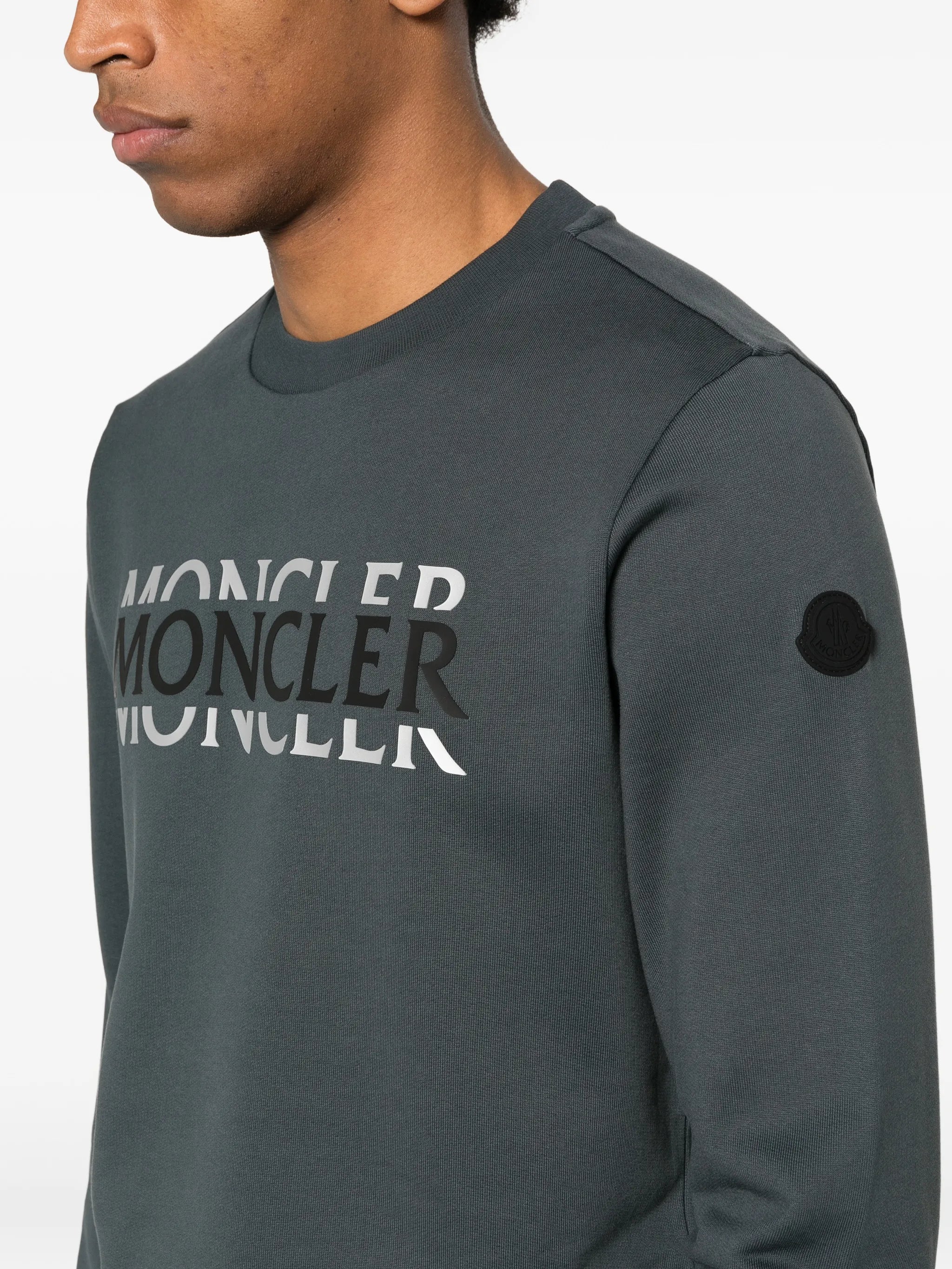 Moncler Moncler Logo-print Sweatshirt, view 2
