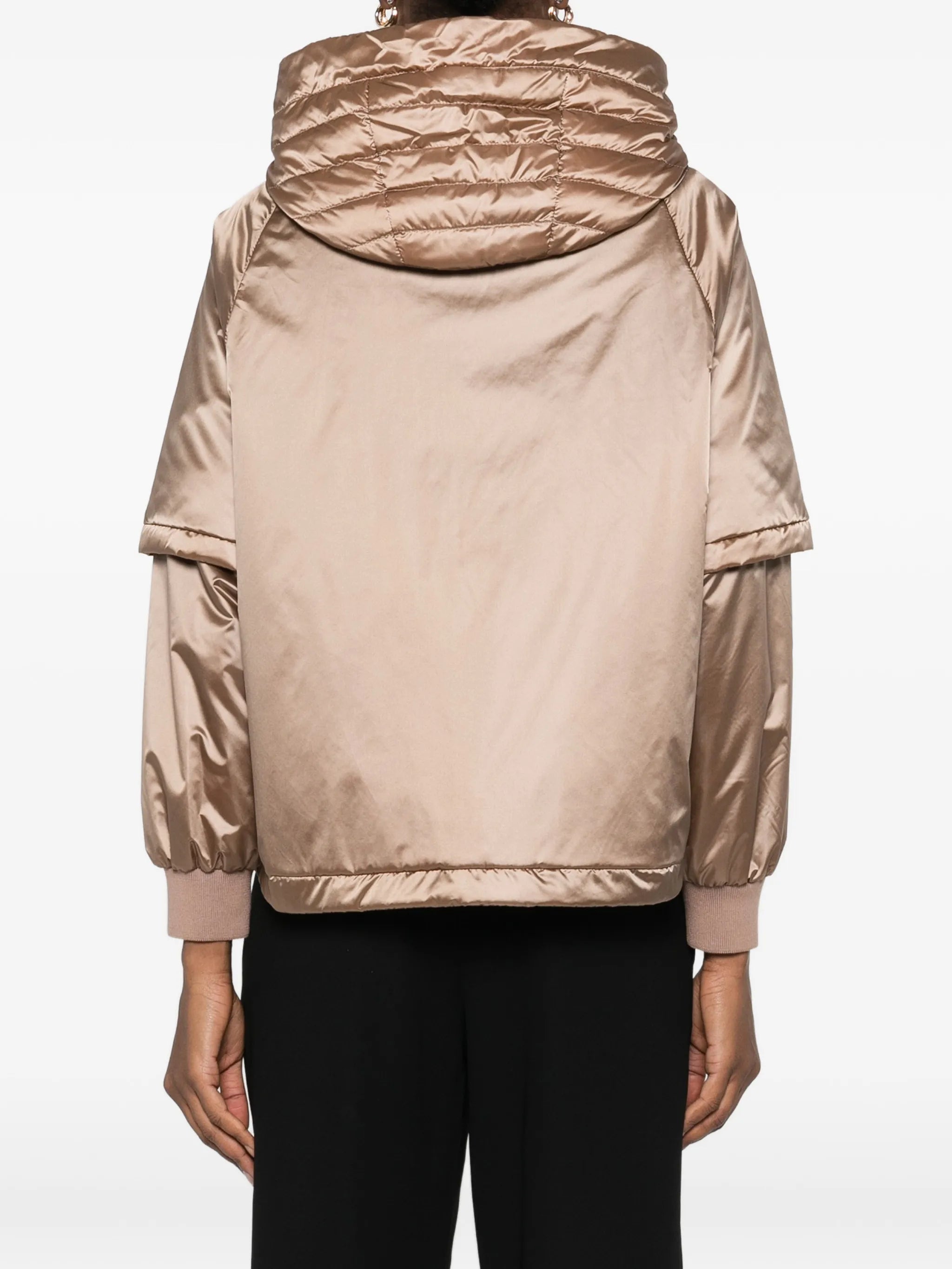 Moorer Moorer Hooded Padded Jacket, view 2