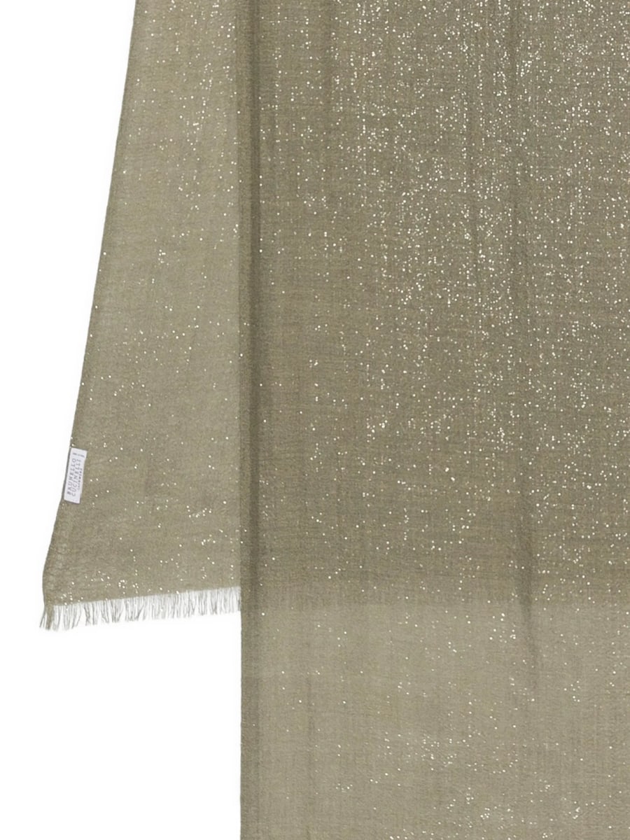 Brunello Cucinelli Brunello Cucinelli Fringed Scarf, view 3